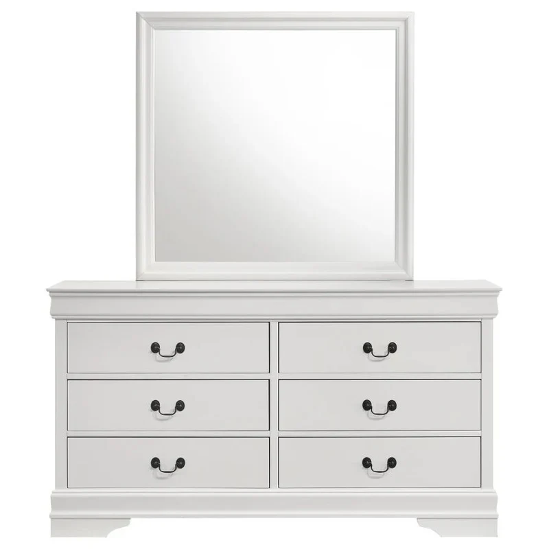 Louis Philippe Six-Drawer Dresser - Image 28