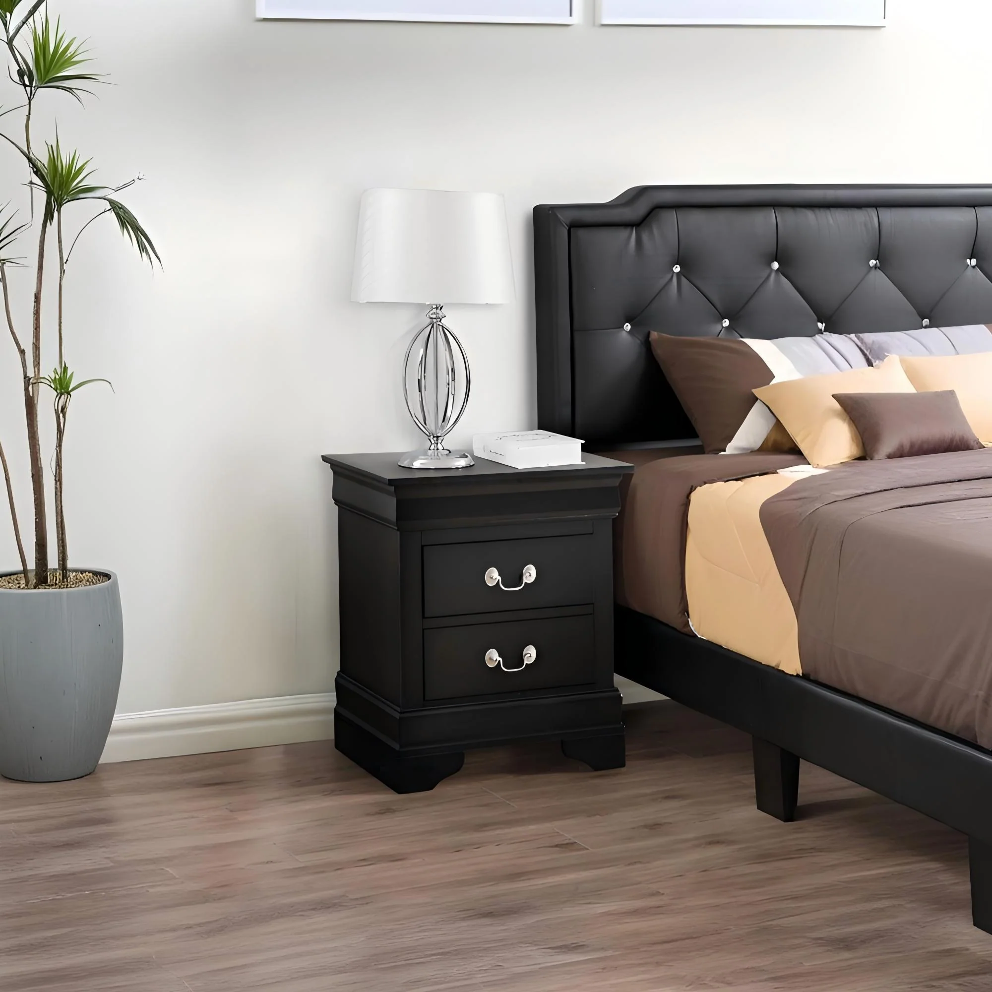 Traditional Style Bedroom Accent Nightstand - Image 6