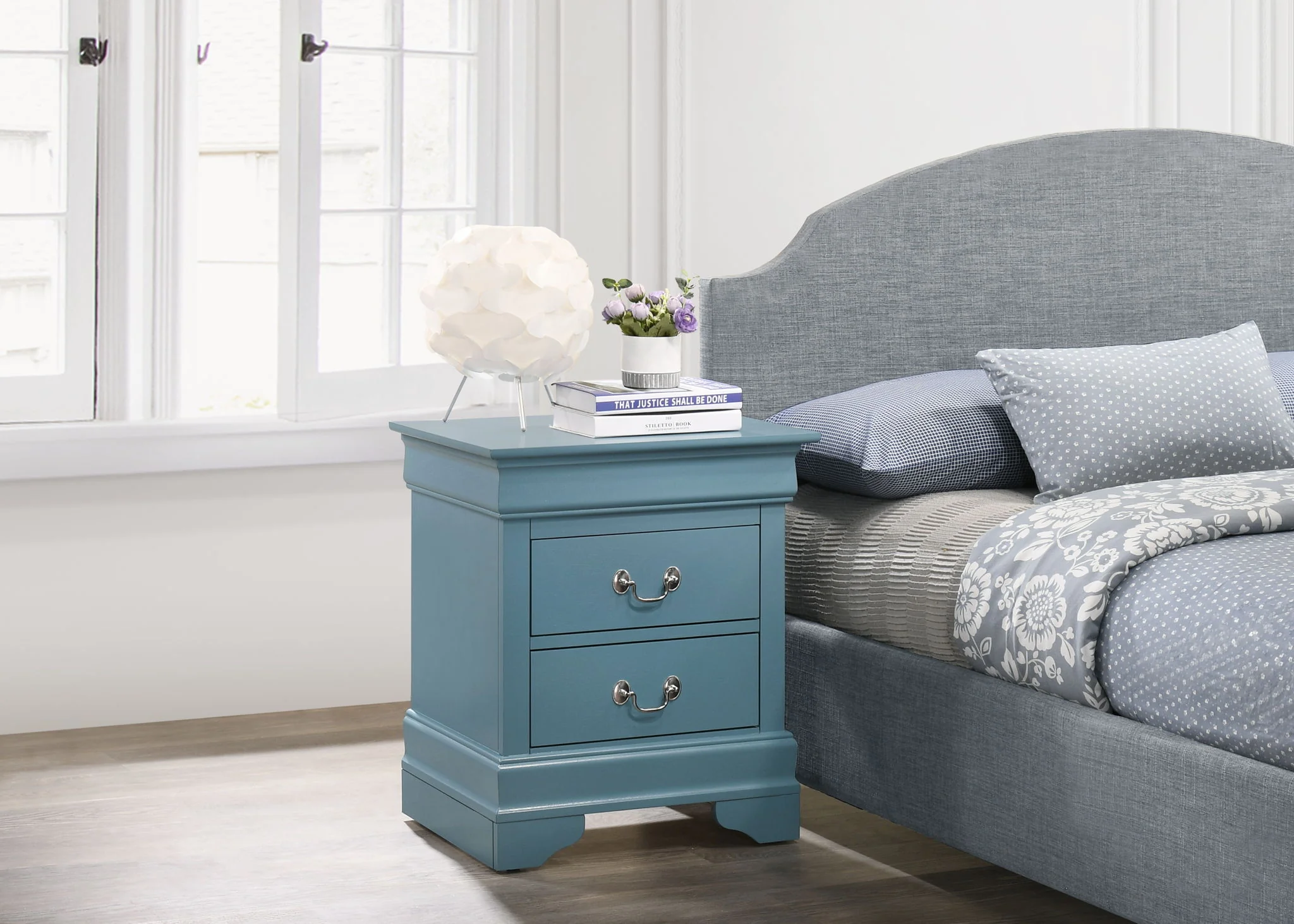 Traditional Style Design Nightstand - Image 6