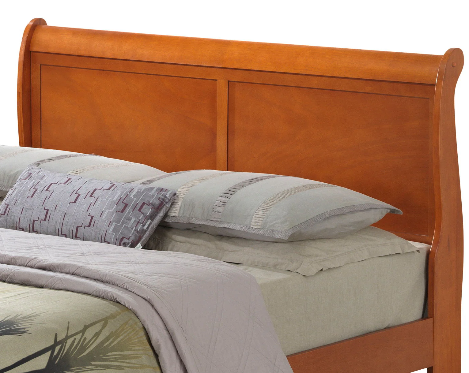 Louis Phillipe - Panel Sleigh Bed - Image 14