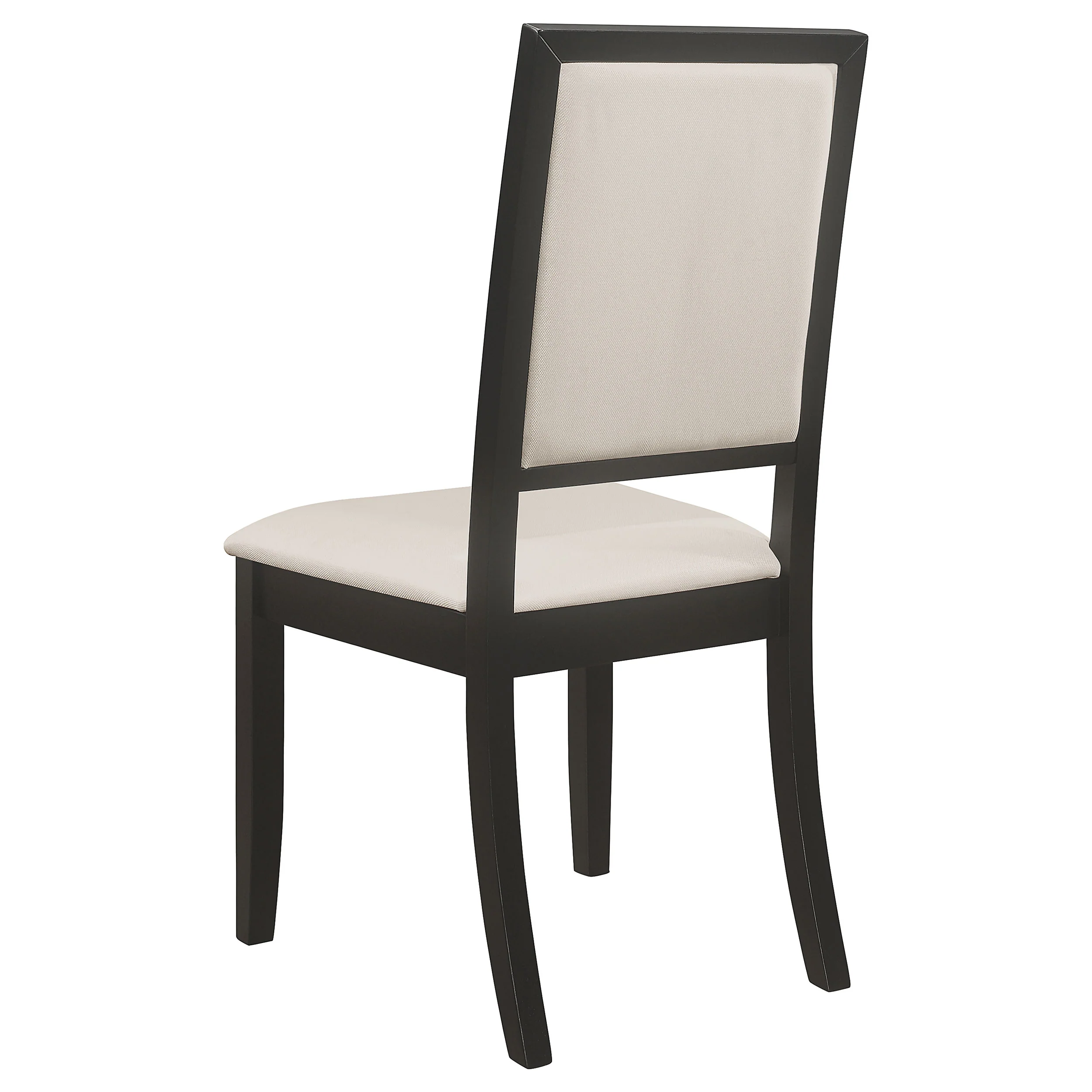 Louise 5-Piece Rectangular Dining Set in Black - Image 9