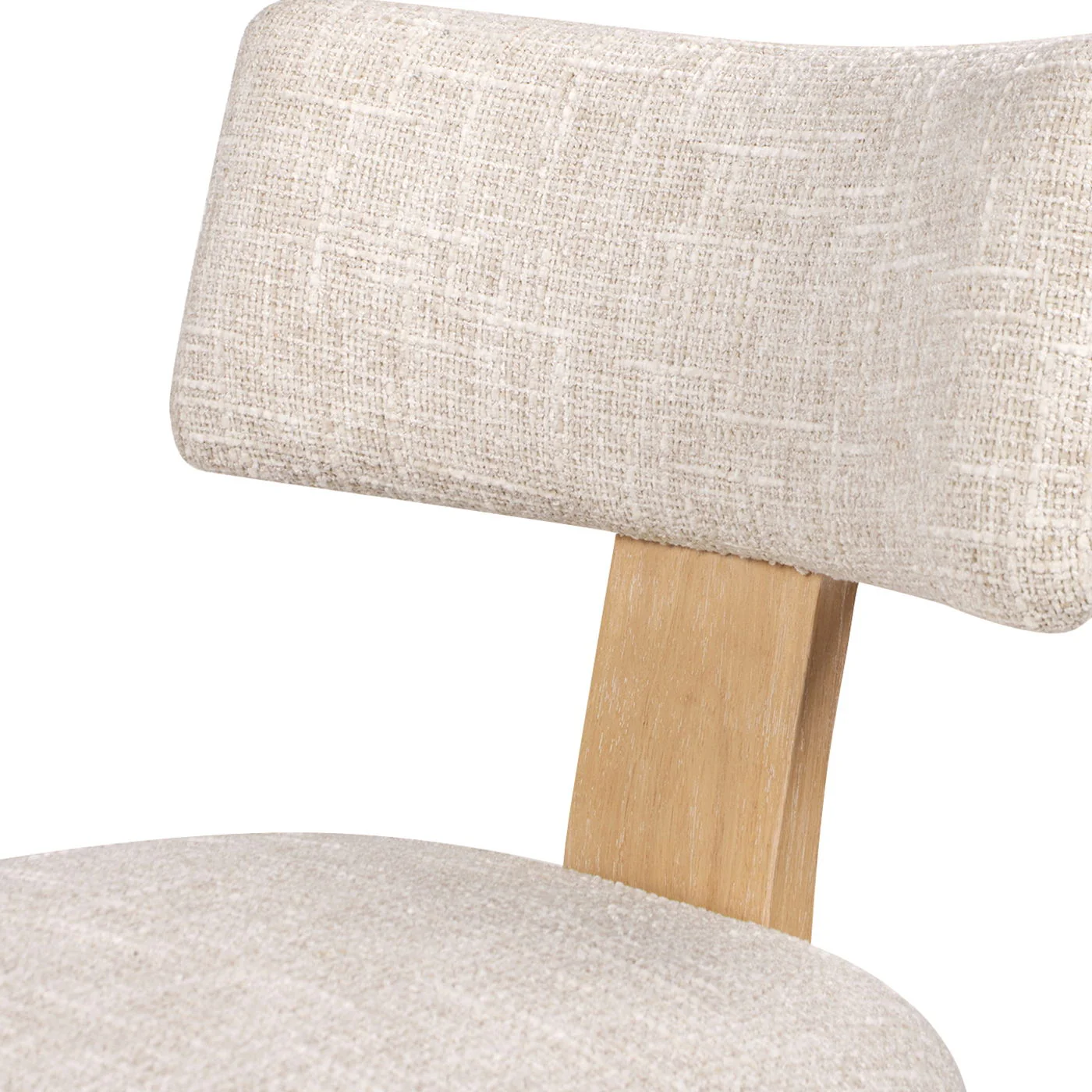 Louise - Split Back Upholstered Dining Side Chair (Set of 2) - Travertine Beige - Image 2
