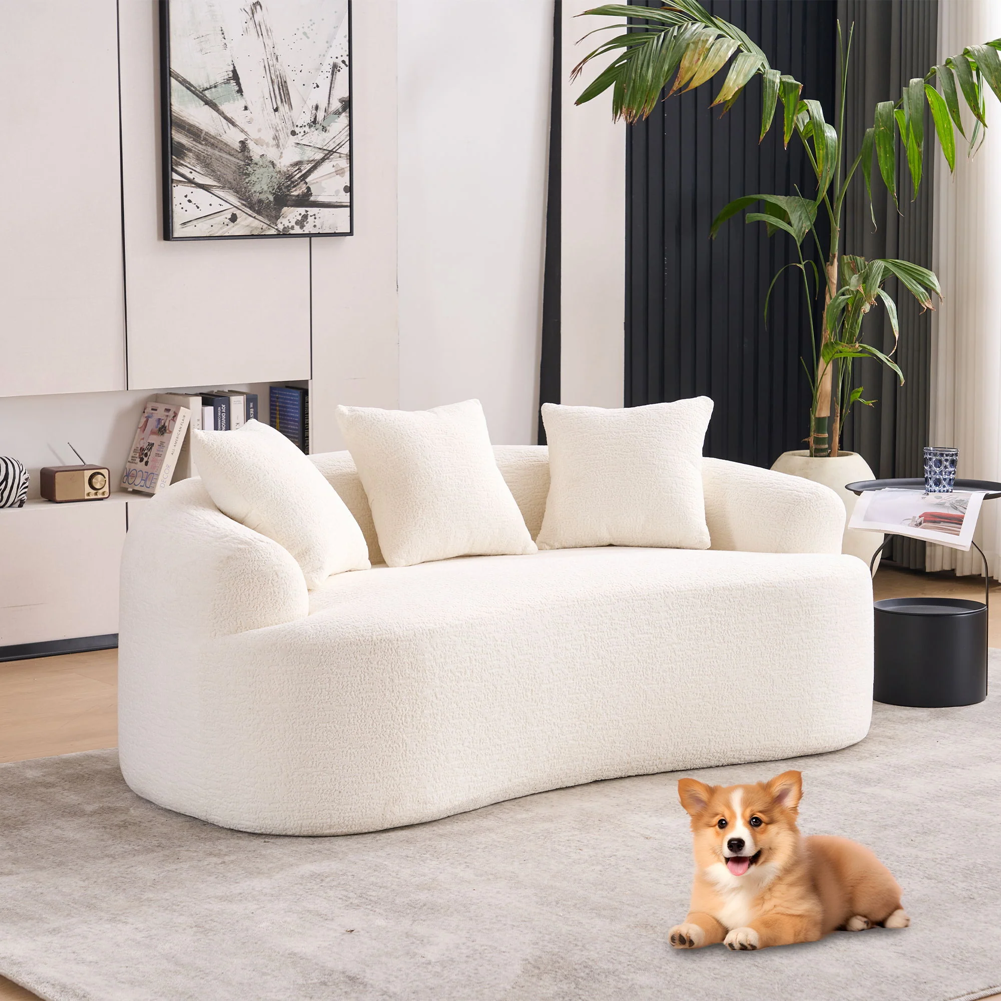 Loveseat Sofa, Compact Design For Small Spaces - Image 12