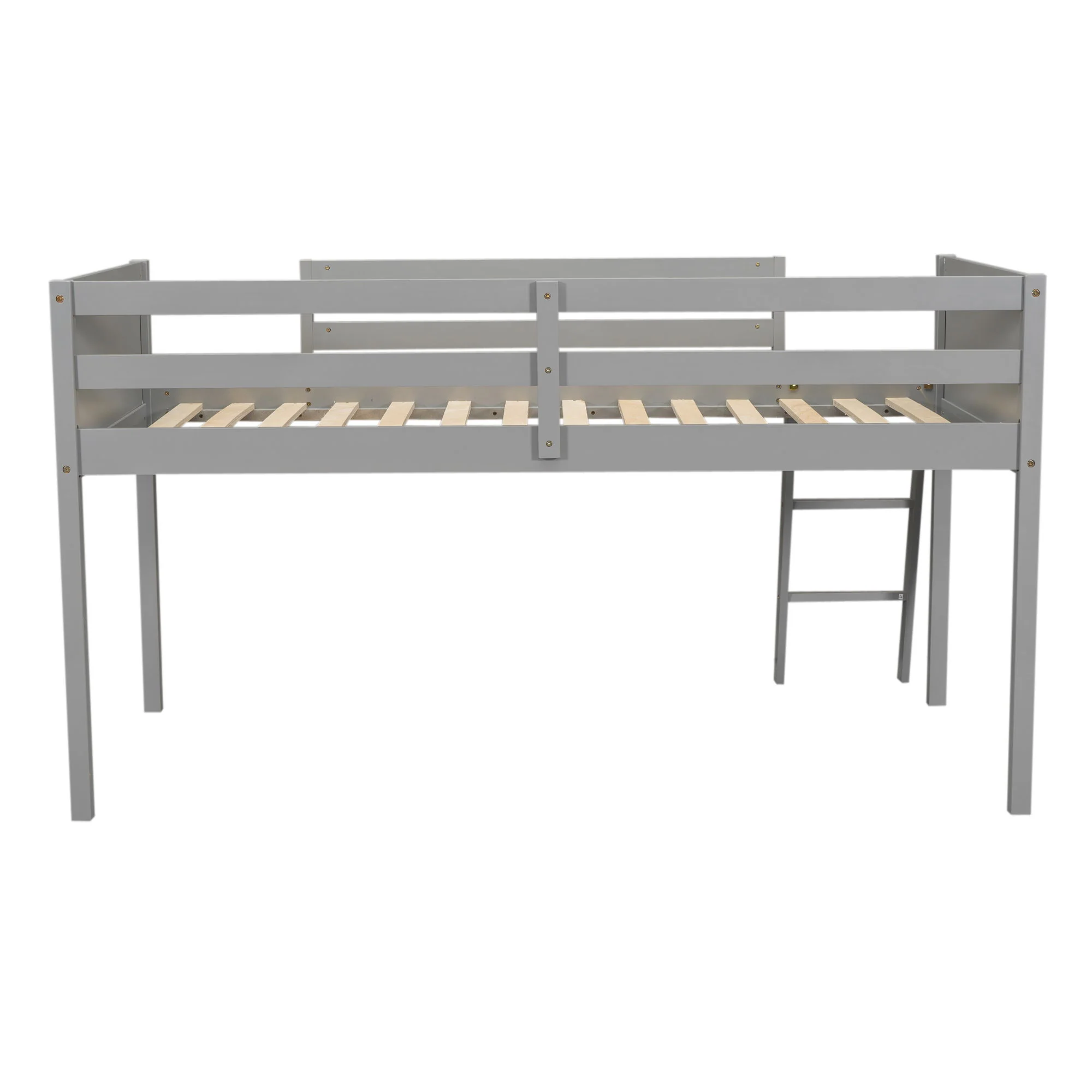 Low Loft Bed With Adjustable Ladder - Image 15