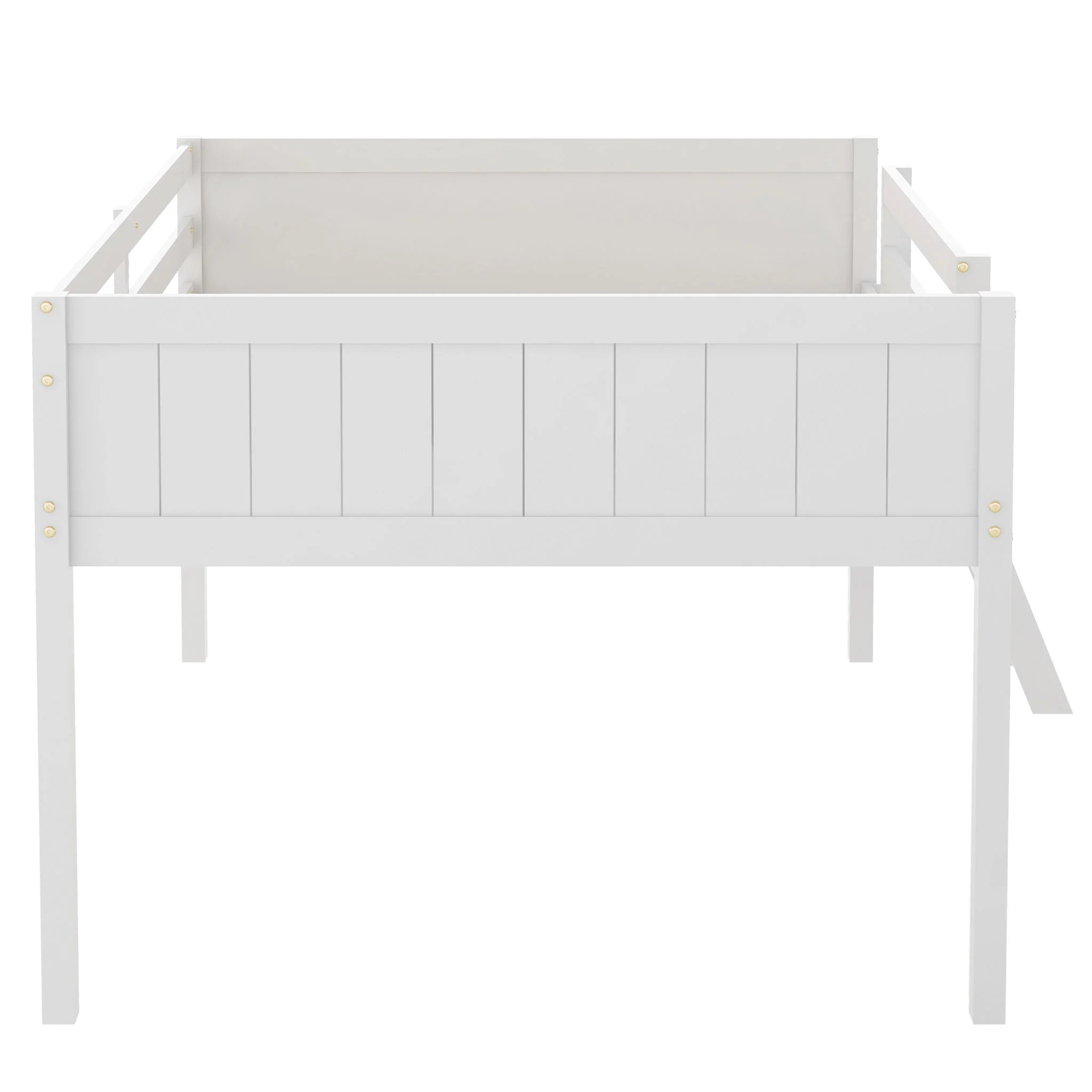 Low Loft Bed With Adjustable Ladder - Image 3