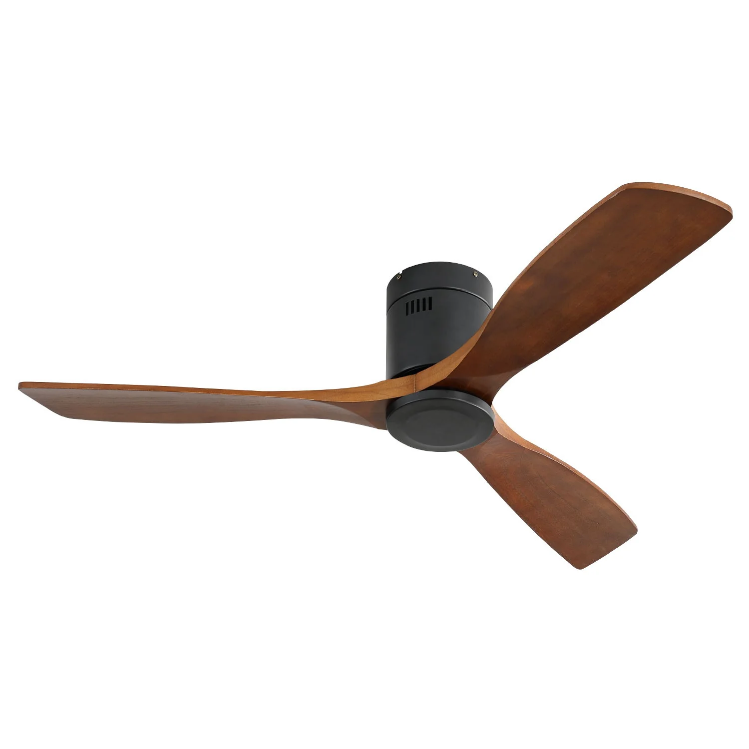 Low Profile Ceiling Fan DC, 3 Blade, Noiseless Reversible Motor, Remote Control - Image 2