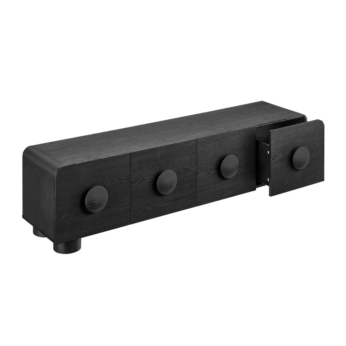 Low Profile TV Stand with Drawers 69 Inch - Image 5