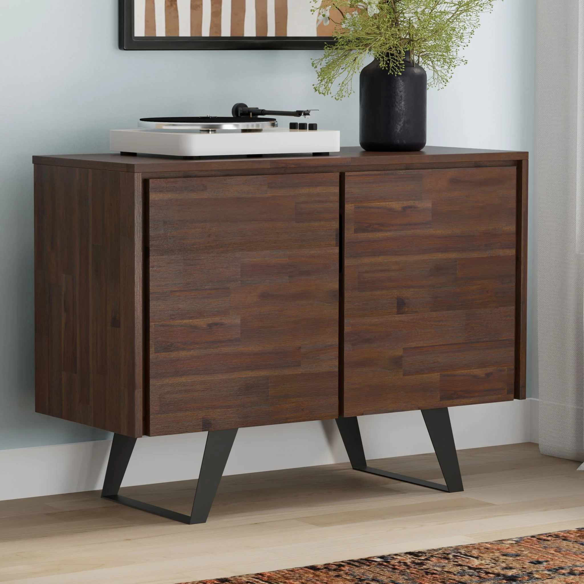 Lowry - 2 Door Sideboard Buffet - Brown - Image 6