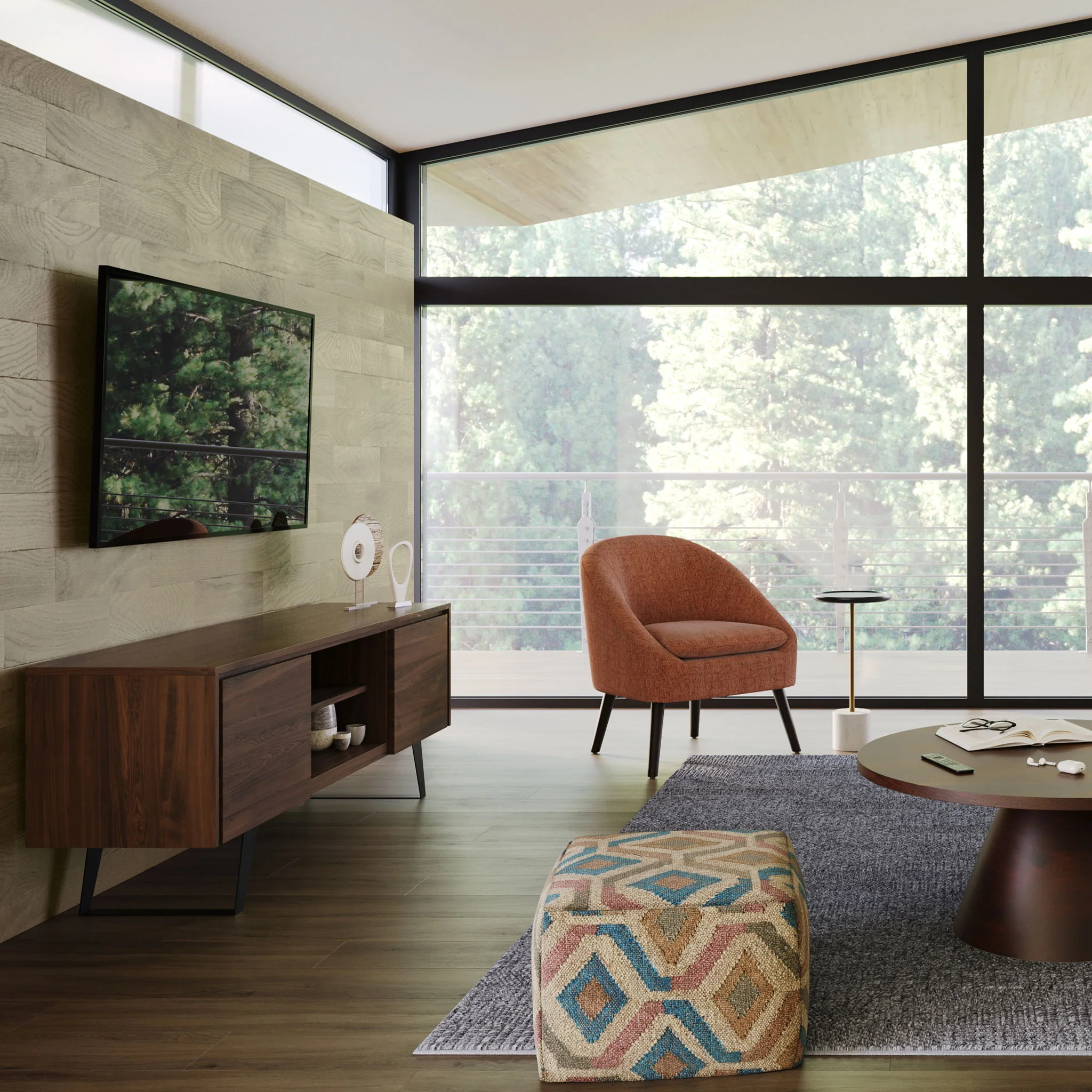 Lowry - Handcrafted, TV Media Stand - Image 7