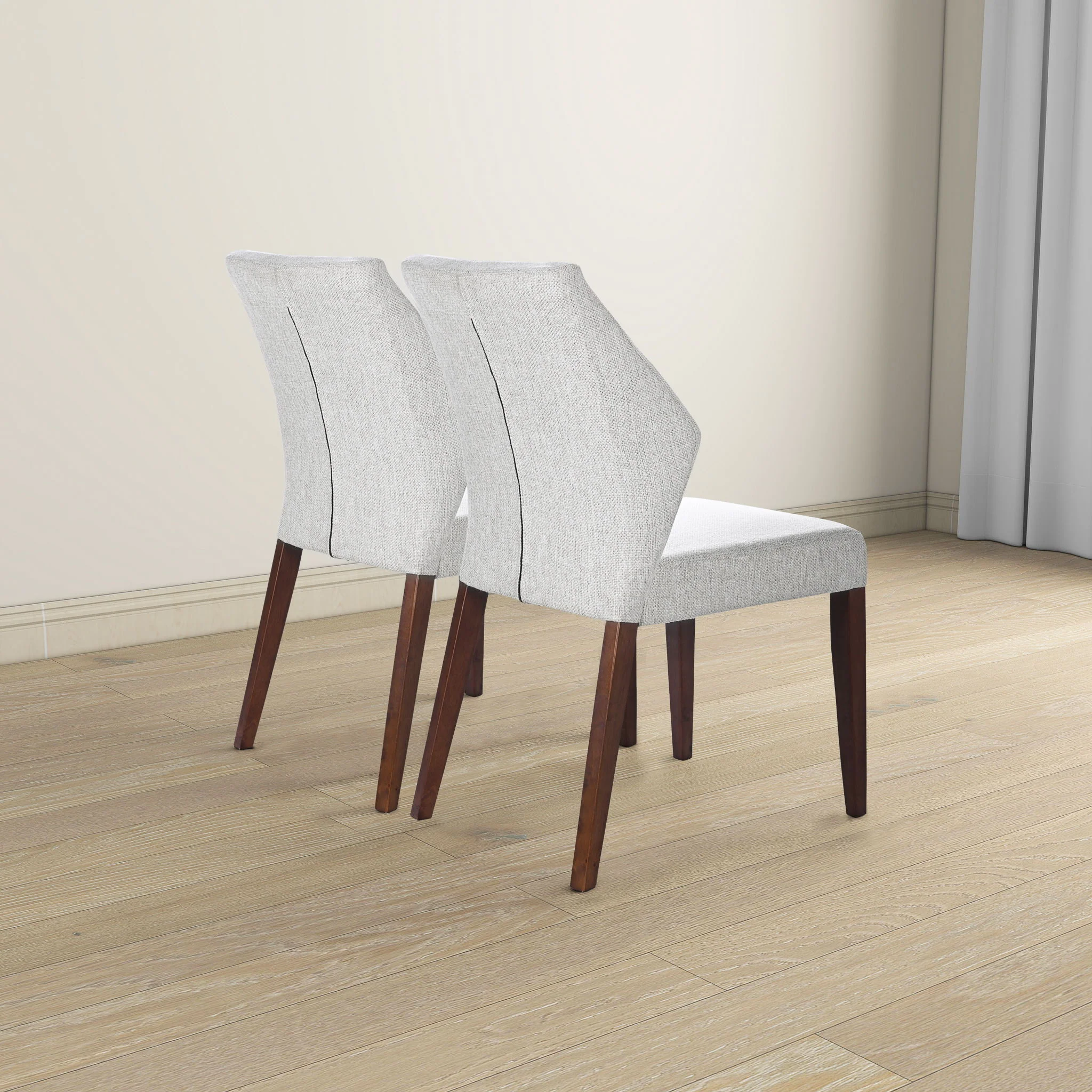 Luca - Dining Chair (Set of 2) - Light Gray - Image 2