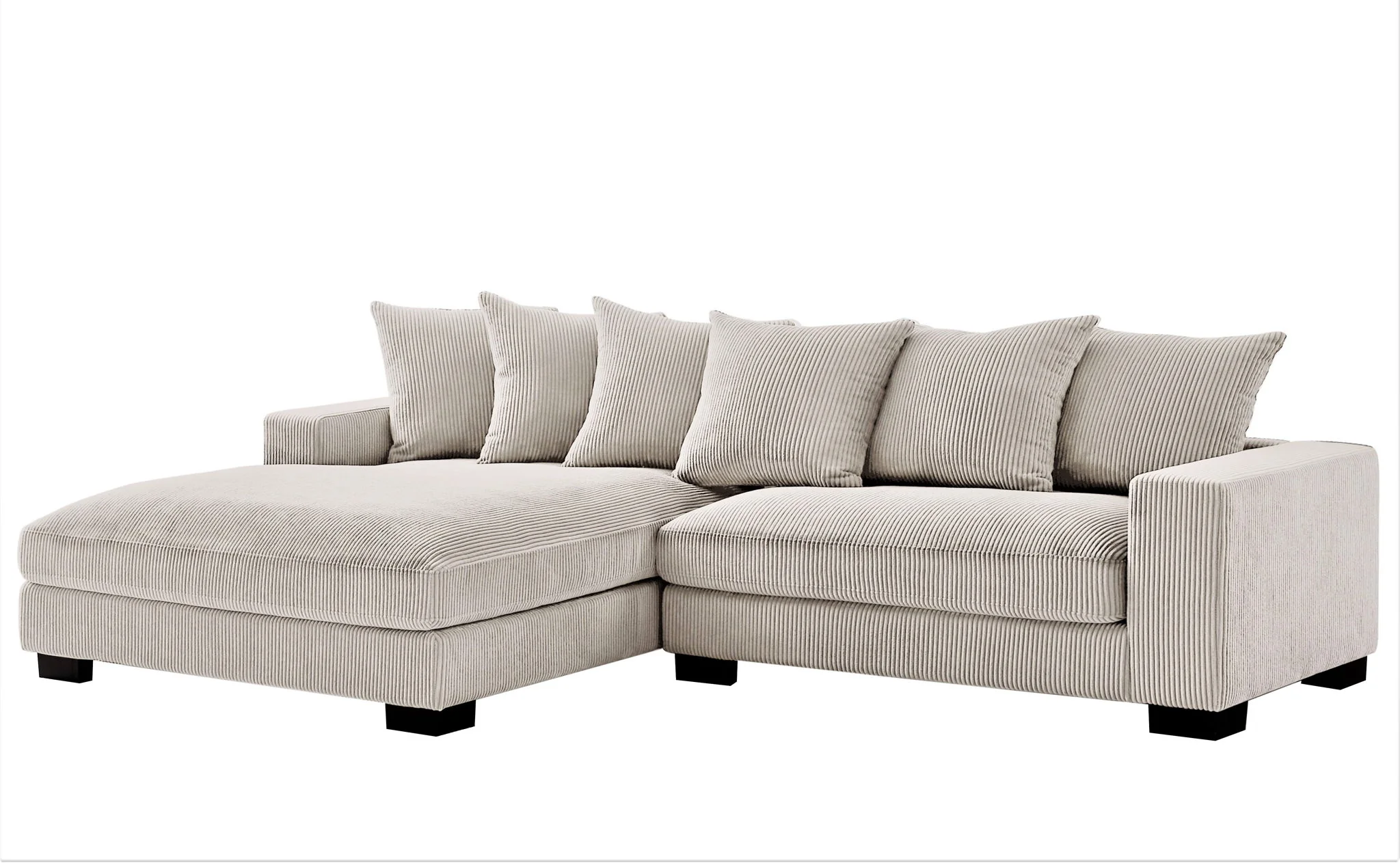 Luxe - Oversized 2 Piece Sectional Couches For Living Room, L Shaped Sofa With Chaise - Image 54