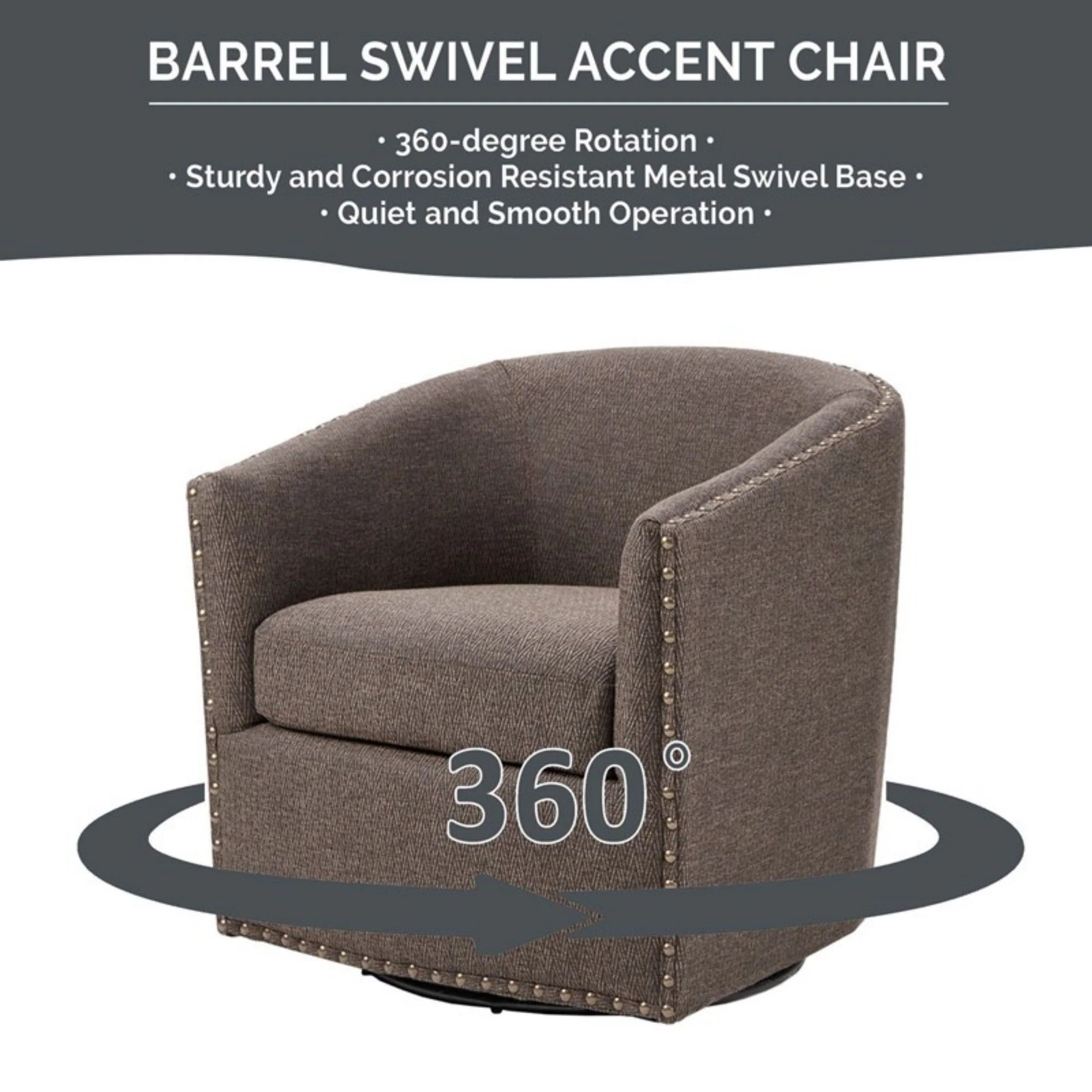 Luxurious Chair With 360 Degree Rotation - Image 28