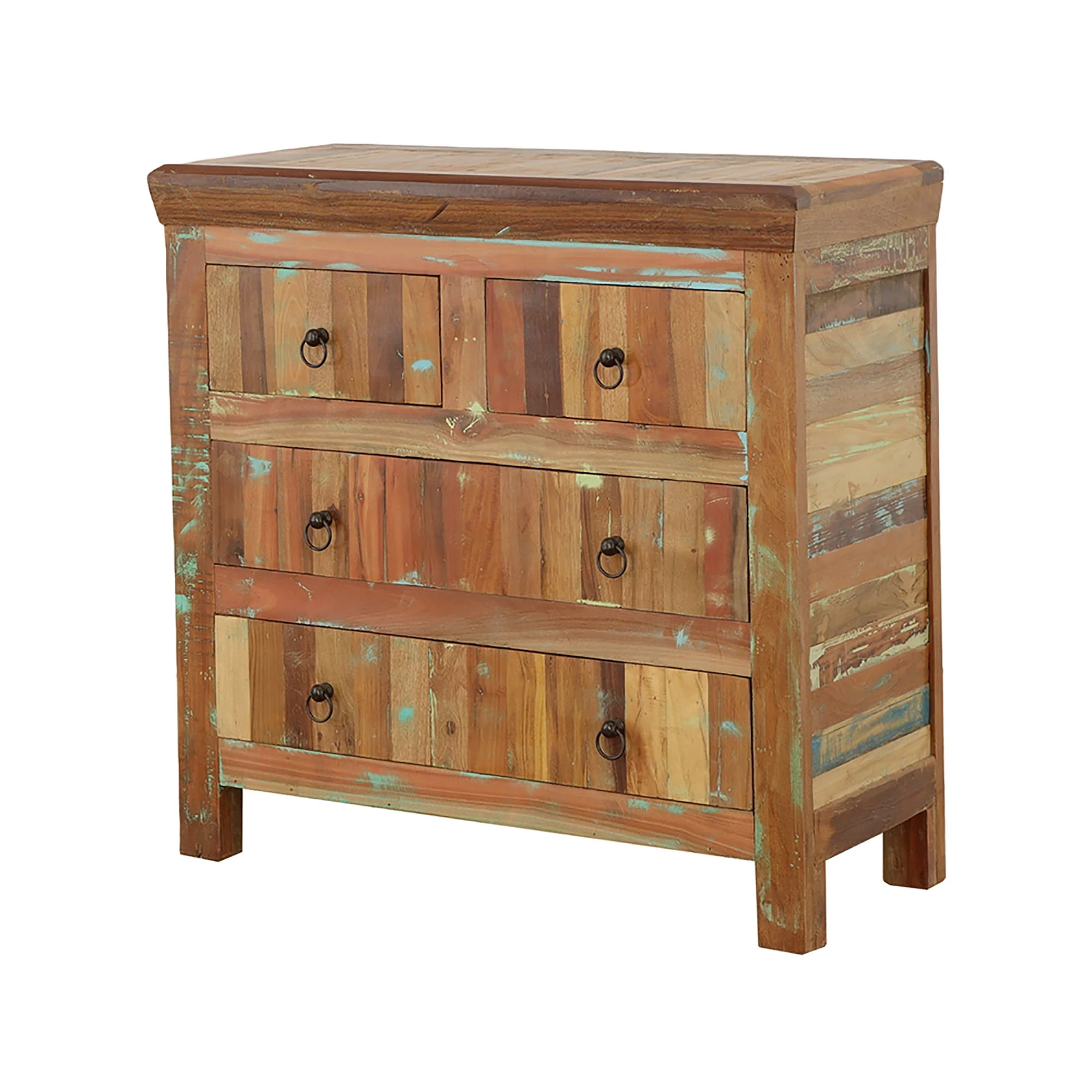 Lynden - 4 Drawer Accent Cabinet With Ring Pulls - Wood - Image 5