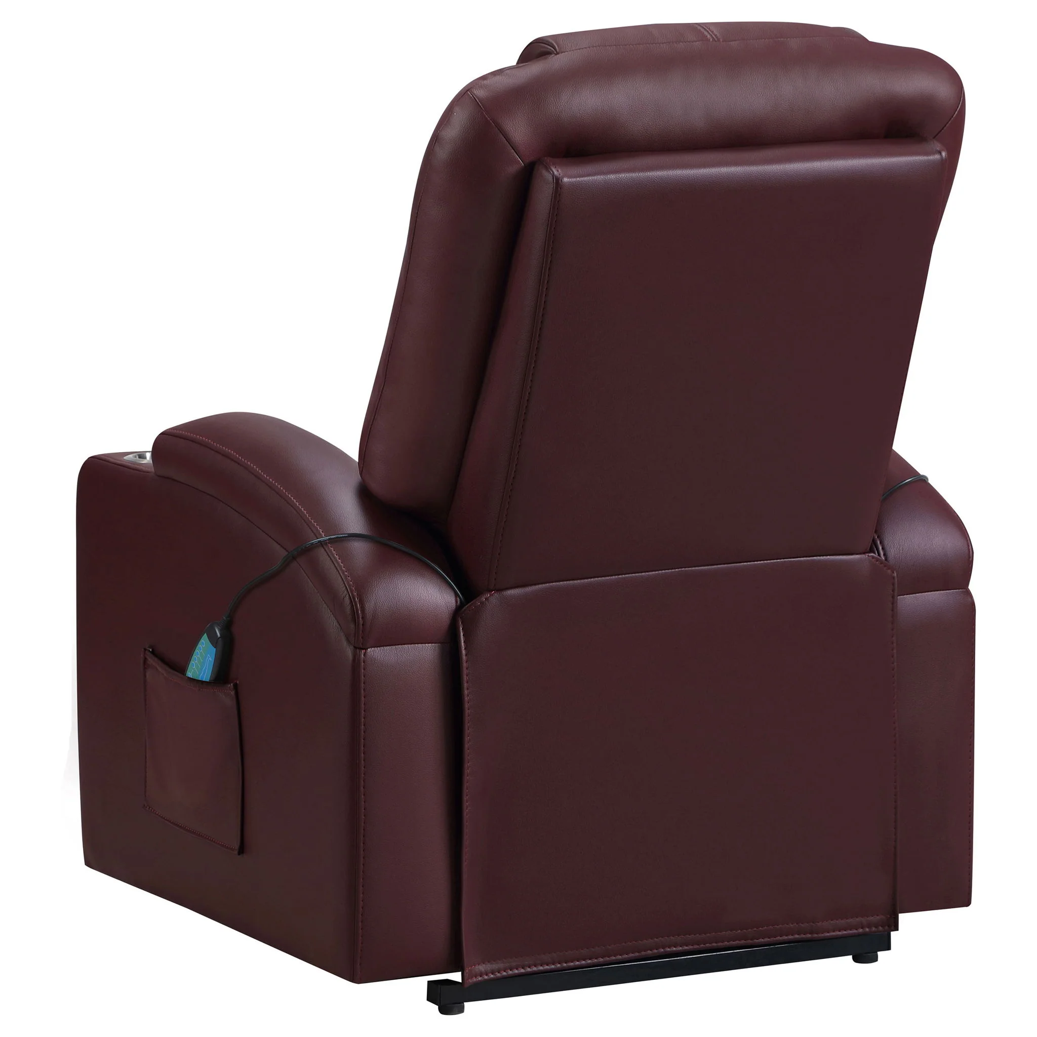 Macklin - Power Lift Massage Recliner With Heat And Dual Cupholders - Image 17