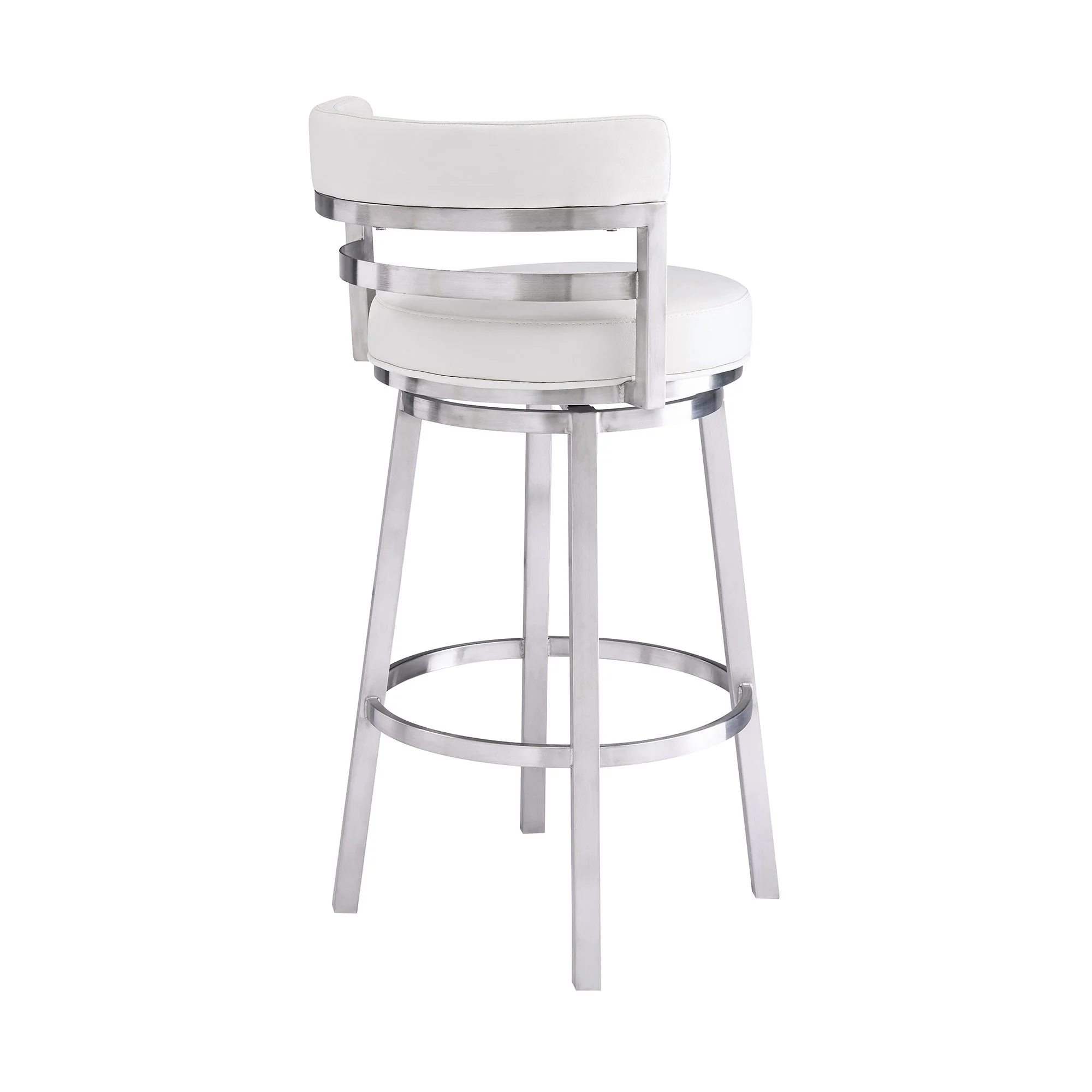 Madrid - Swivel Stainless Steel Bar Stool - Image 33