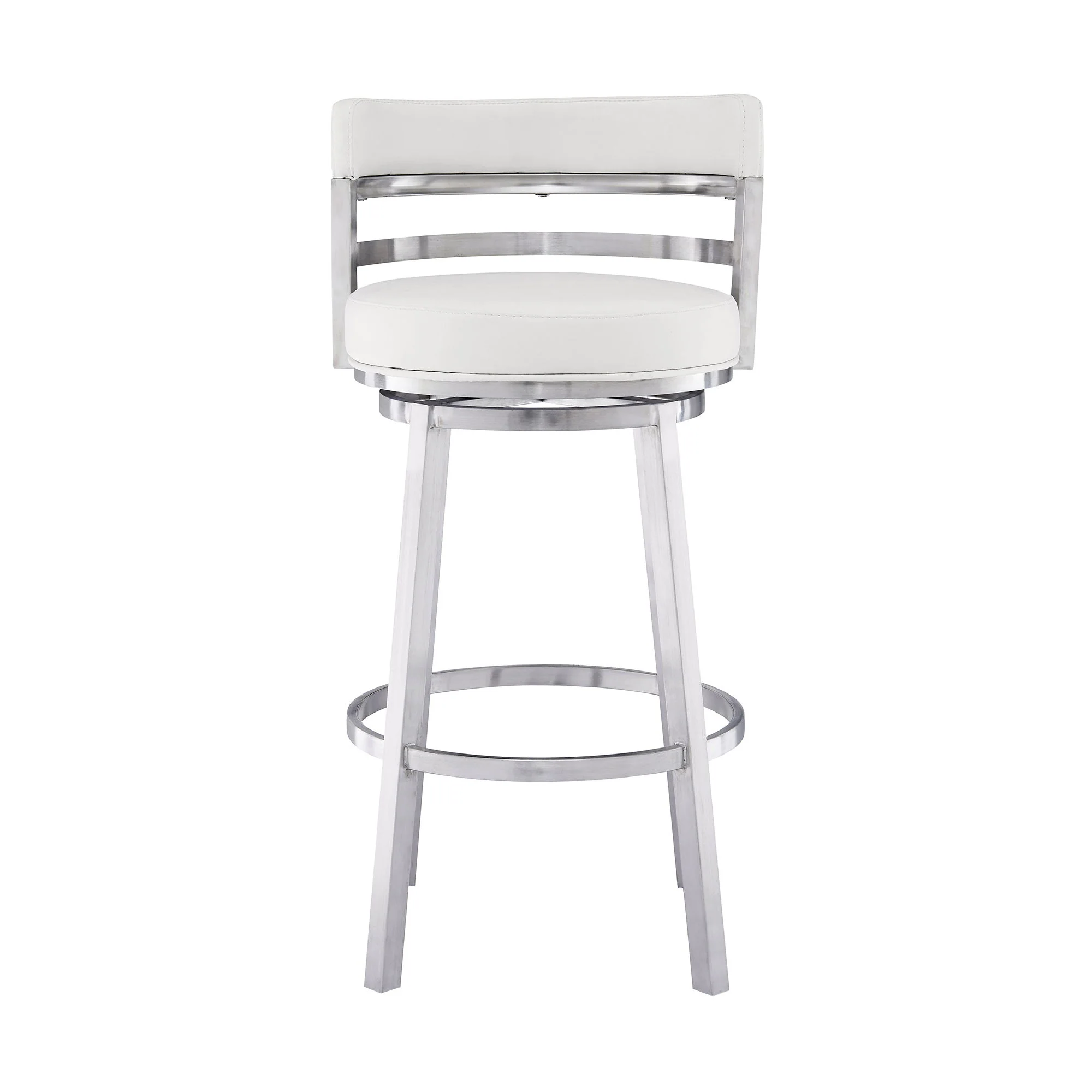 Madrid - Swivel Stainless Steel Bar Stool - Image 46