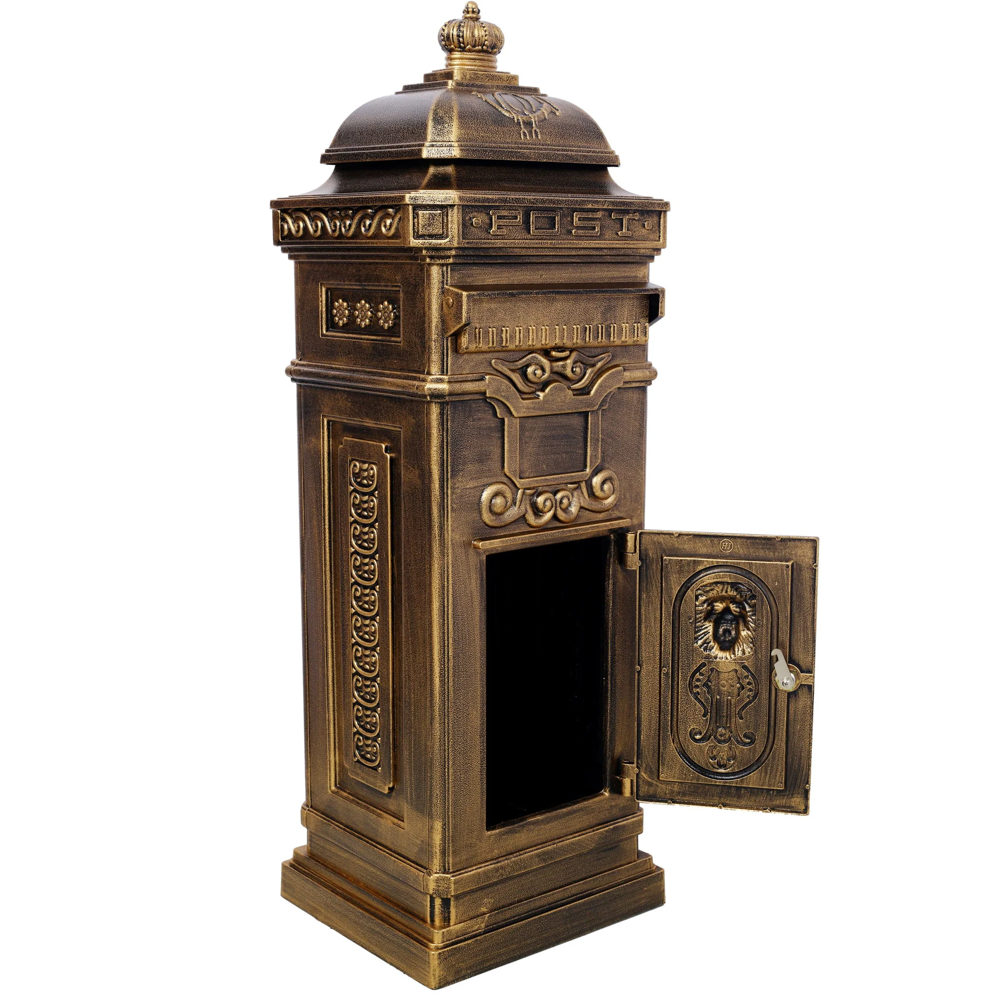 Mailboxs Residential Large-Capacity Letter Box, Rainproof Postbox Statue - Image 29