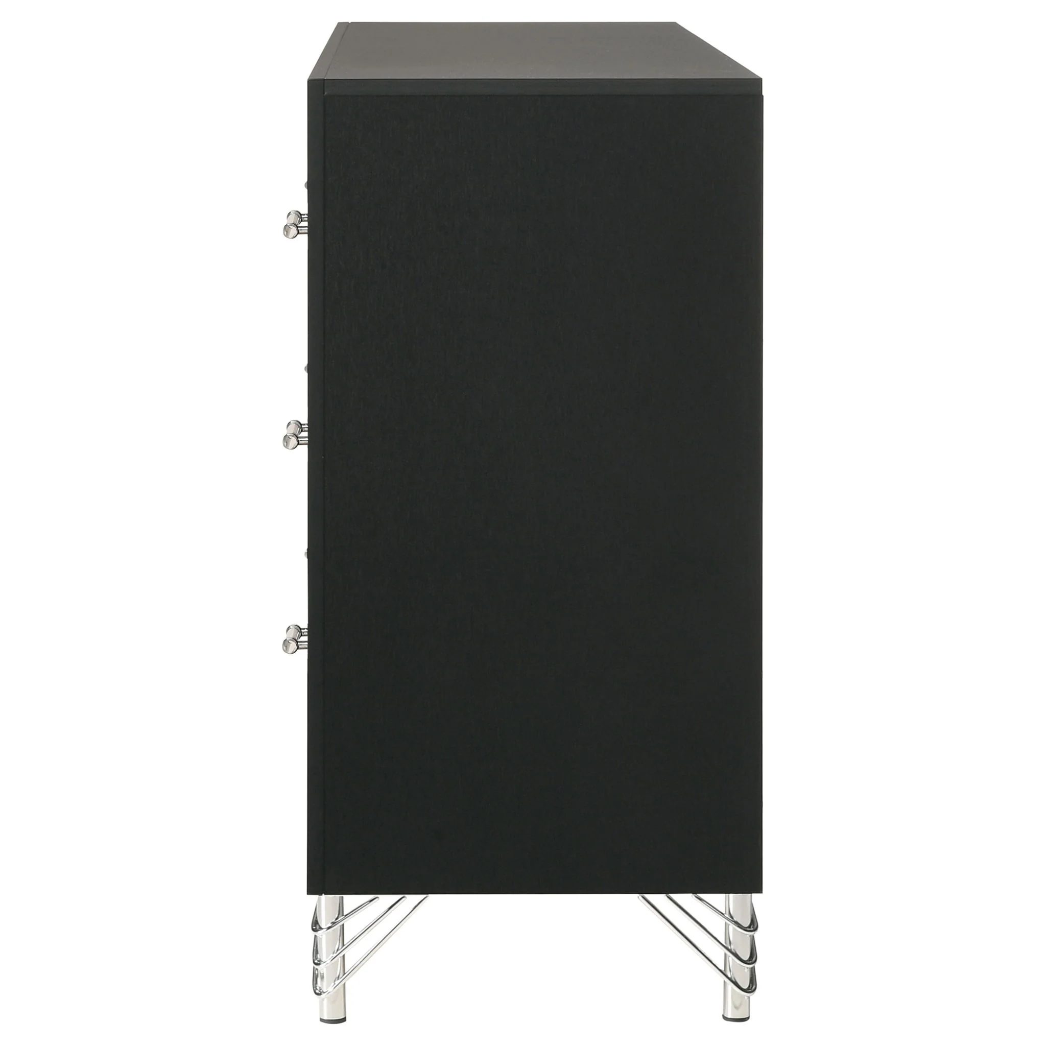 Malcolm - 6 Drawer Dresser Cabinet - Black - Image 5
