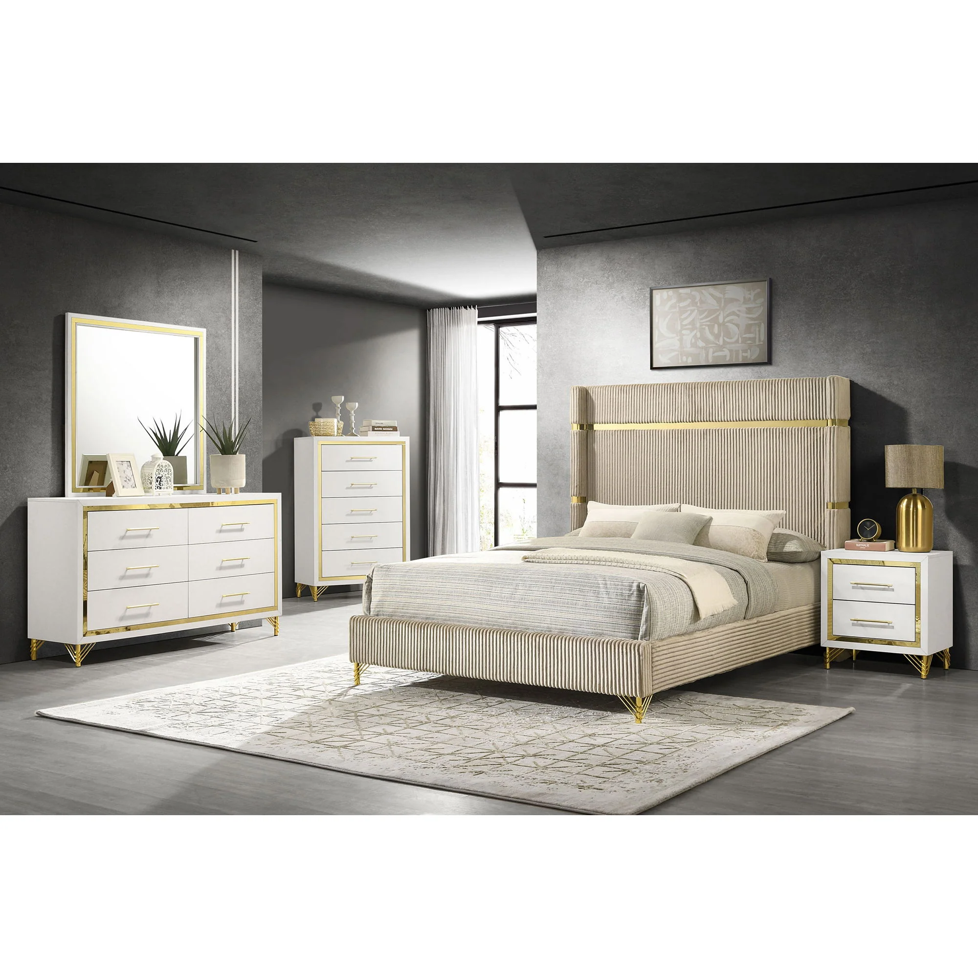 Malcolm - Wingback Bed - Image 12