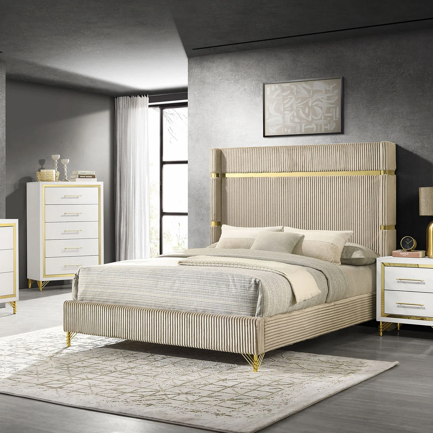 Malcolm - Wingback Bed - Image 23