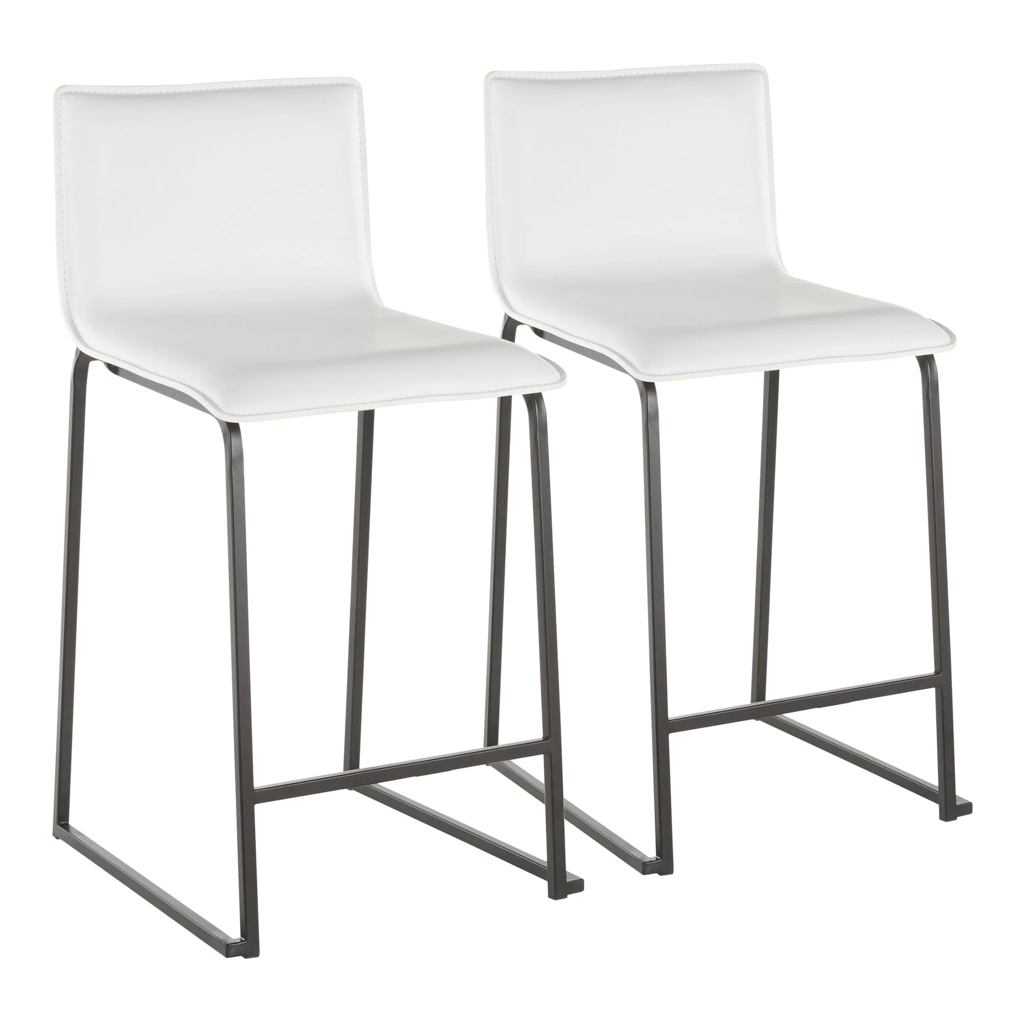 Mara - Upholstered Contemporary Counter Stool (Set of 2) - Image 2