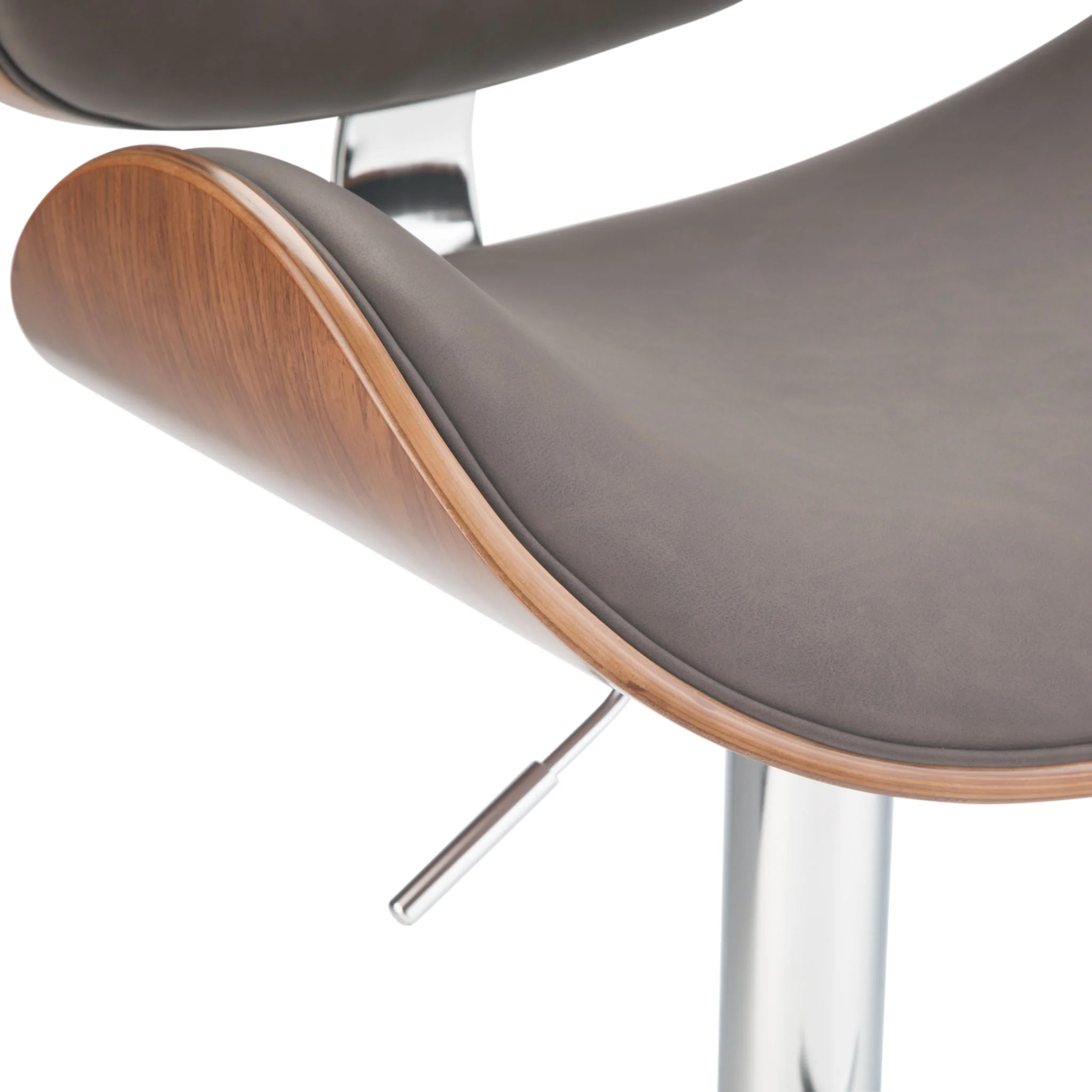 Marana - Multifunctional Handcrafted Bentwood Adjustable Swivel Bar Stool - Image 25
