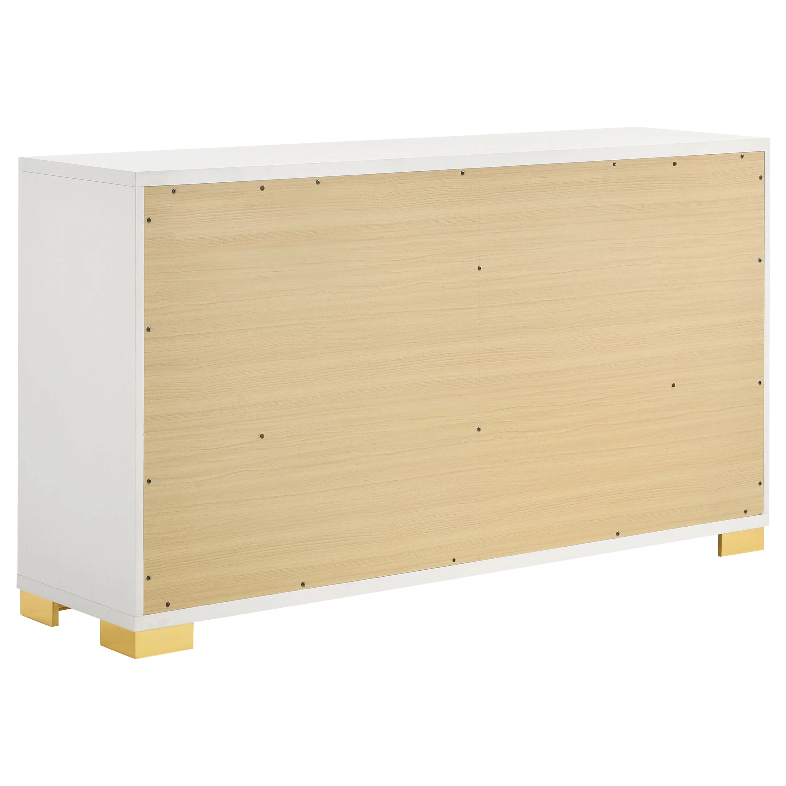 Marceline 6-Drawer Dresser in White - Image 10