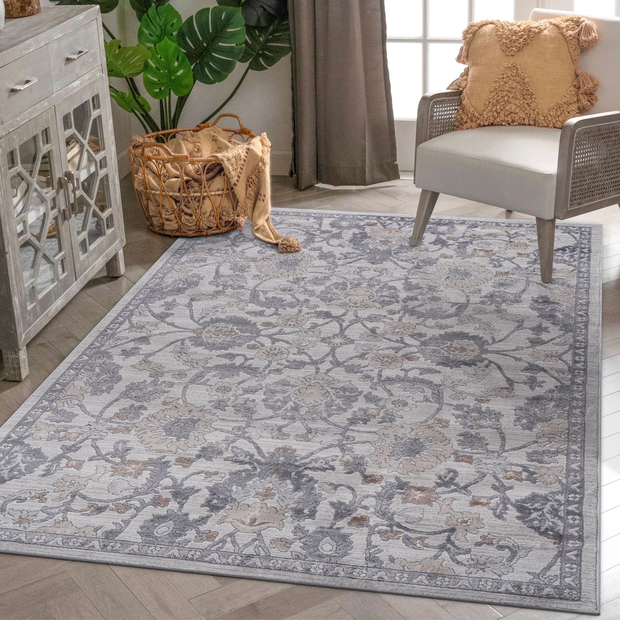 Marfi - Trendy Oriental Area Rug - Image 5