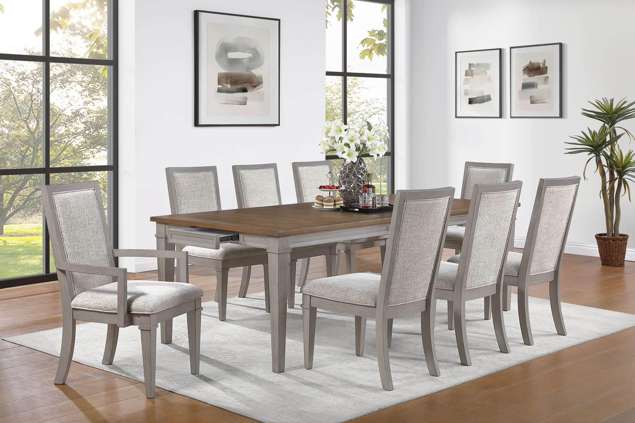 Mariana - Rectangle Dining Table - Image 11