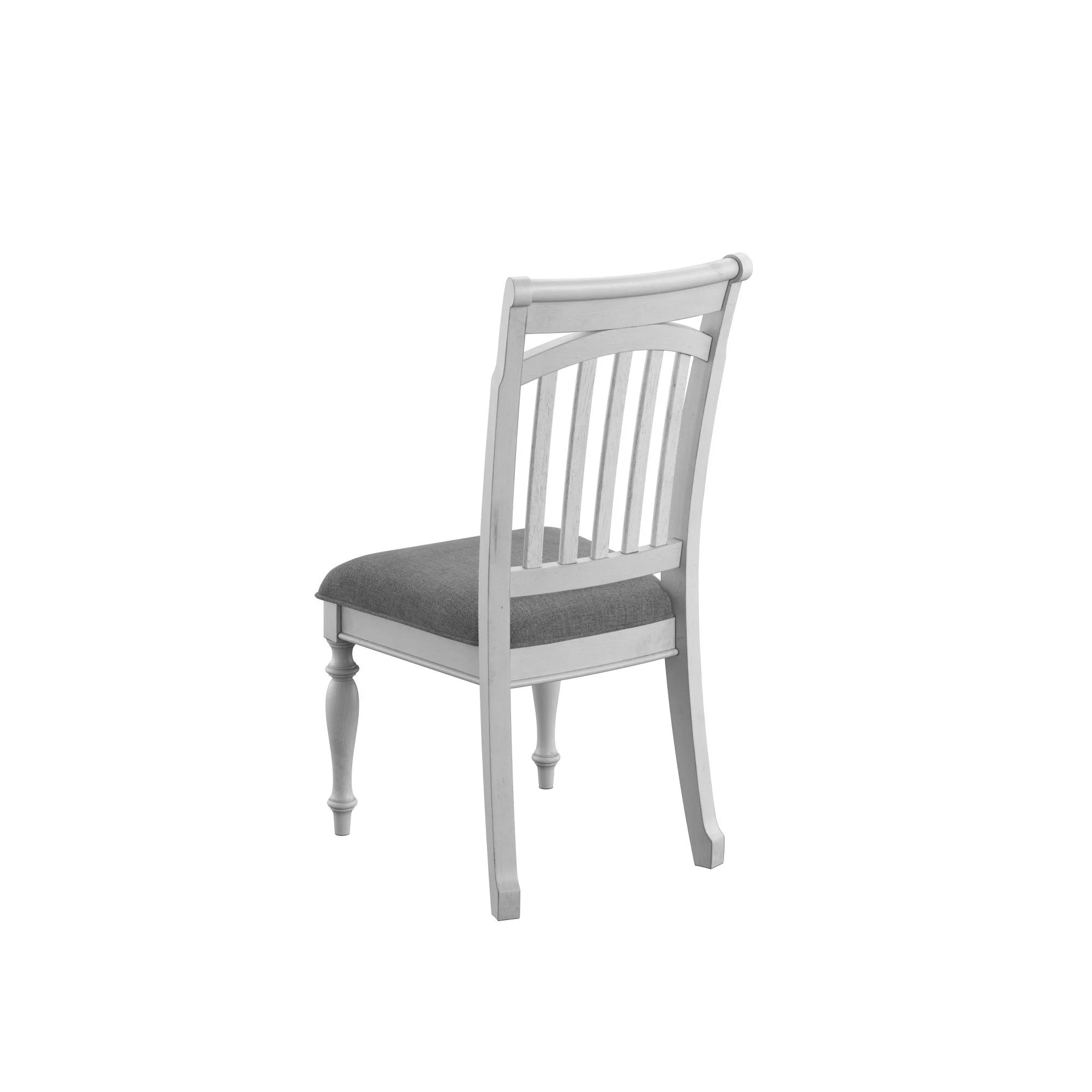 Slat Back Dining Chairs (Set of 2) - Gray - Image 4