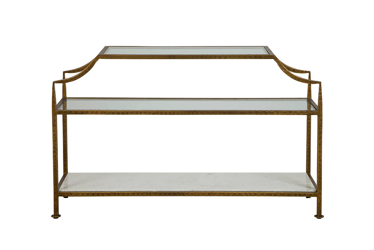 Marietta - Console - Gold / White - Image 8