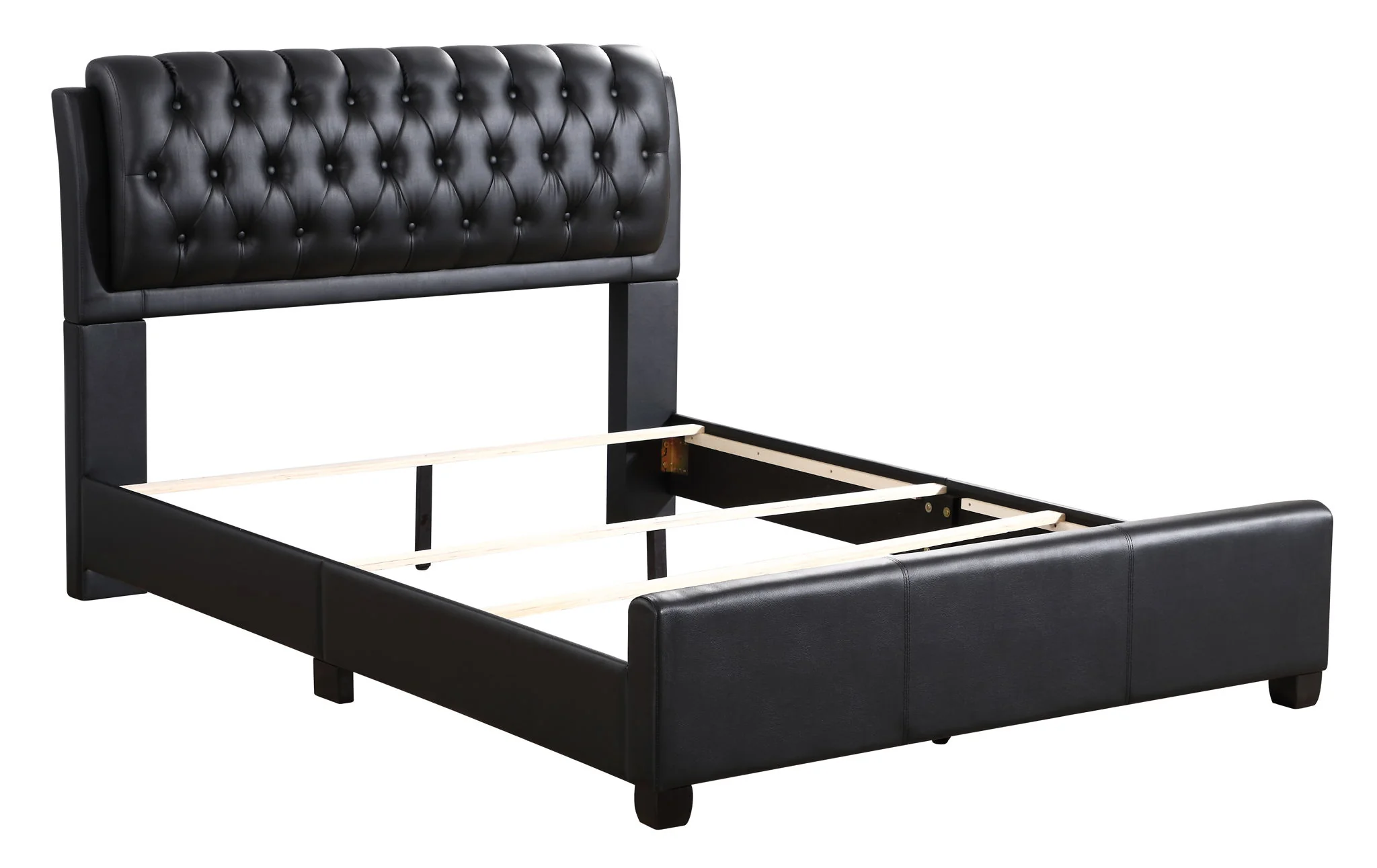 Tufted Upholstered Bed - Image 55