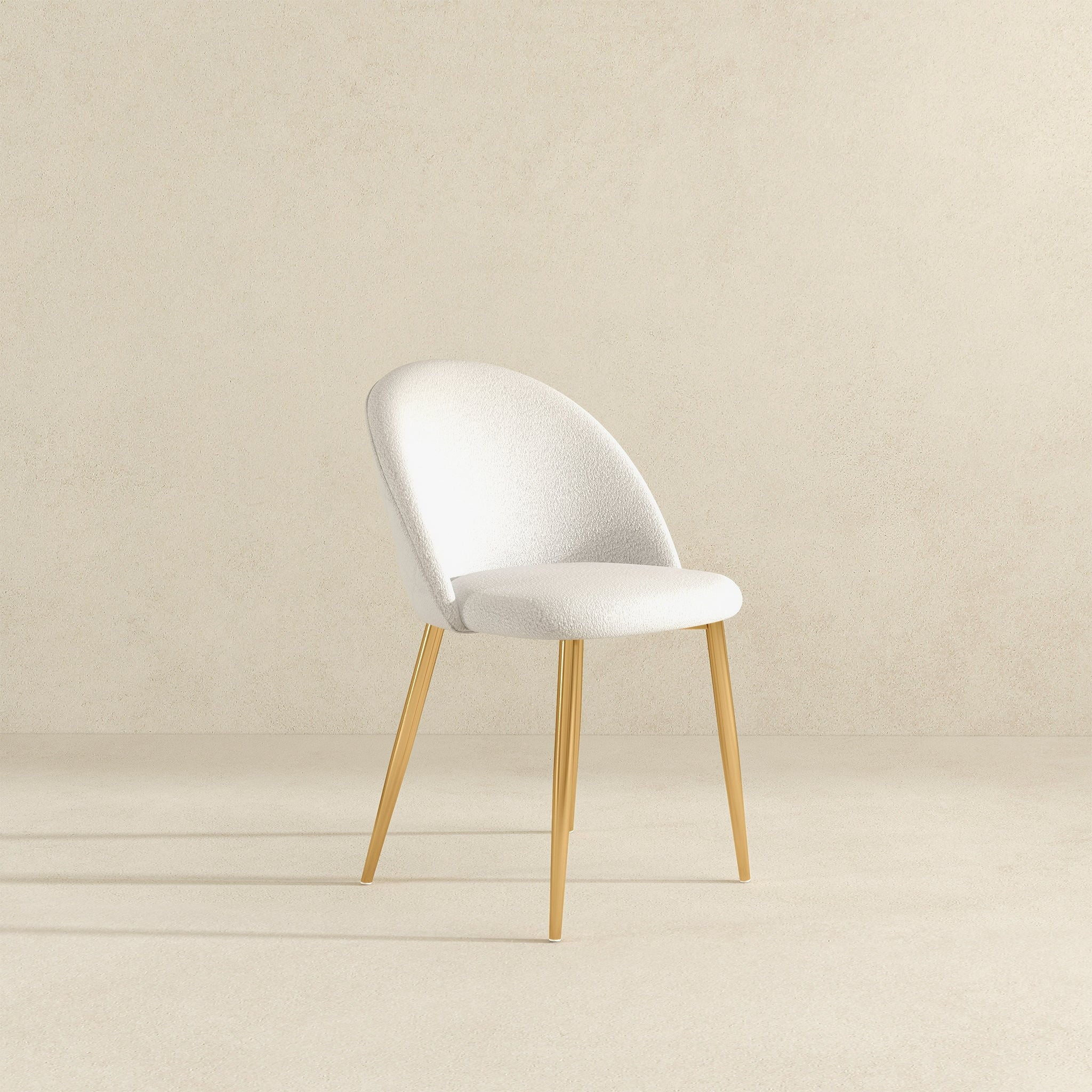 Marion - Dining Chair (Set of 2) - Gold / White - Image 4