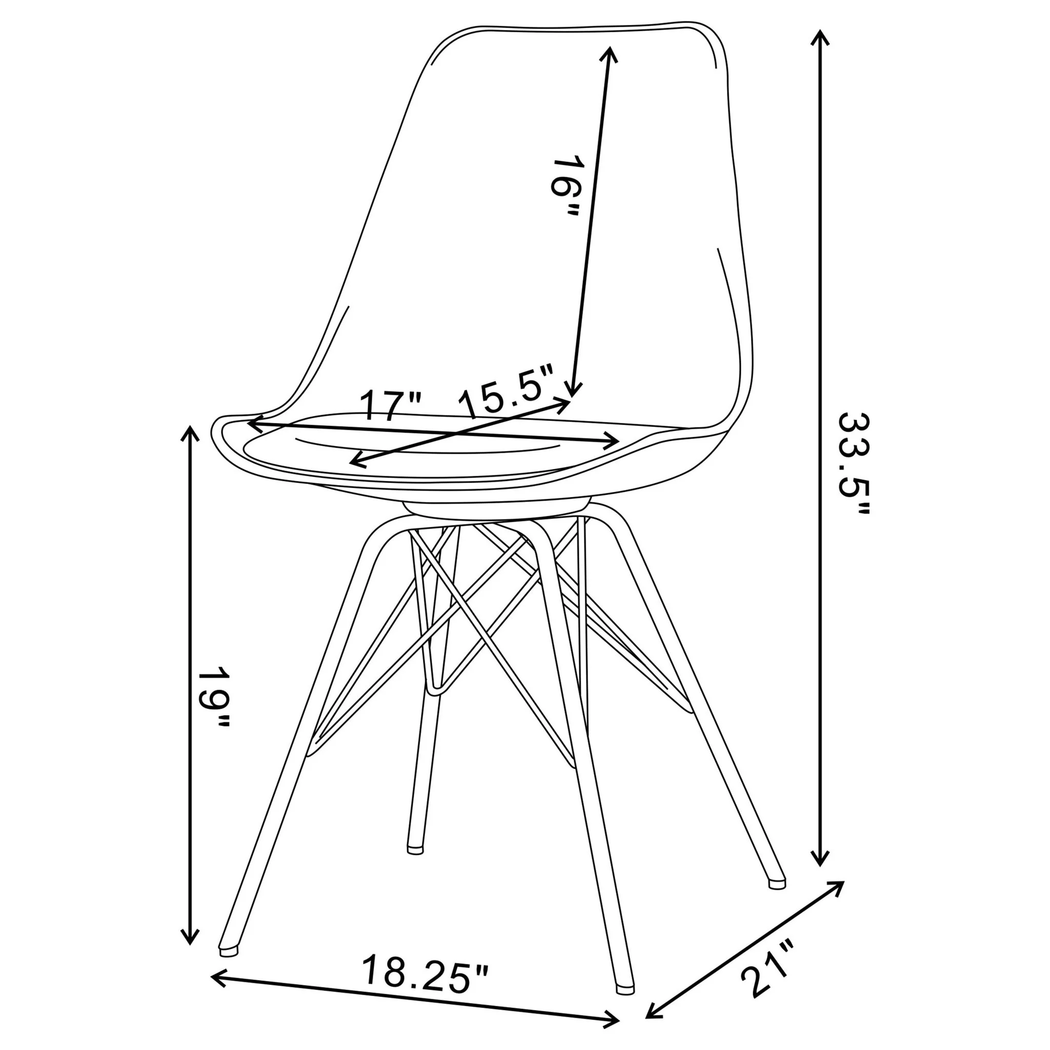Marli - Dining Side Chair (Set of 2) - White - Image 2