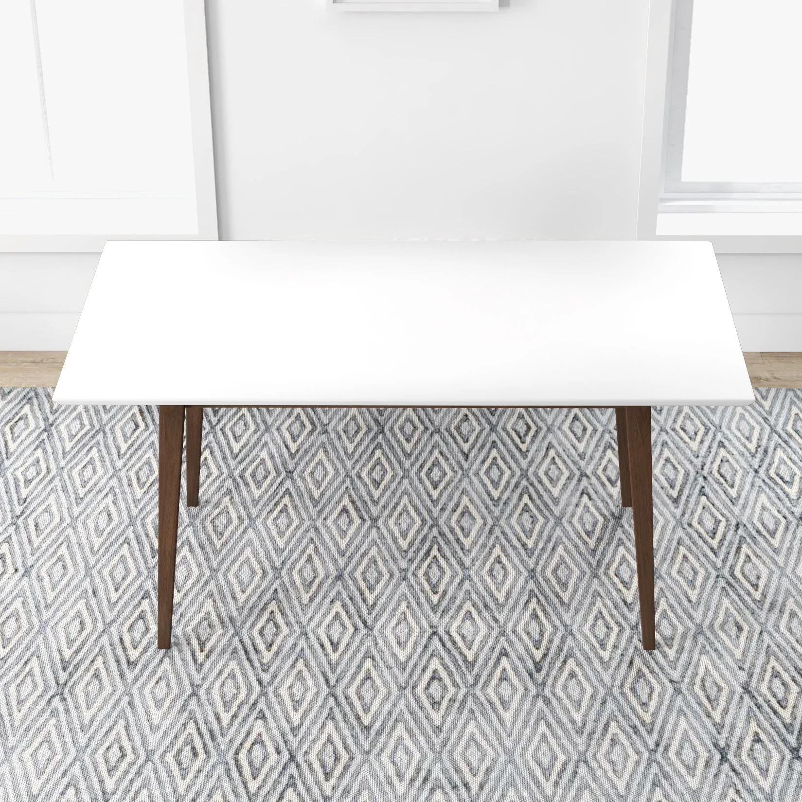 Mary - Modern Style Rectangular Dining Kitchen Table - Image 13