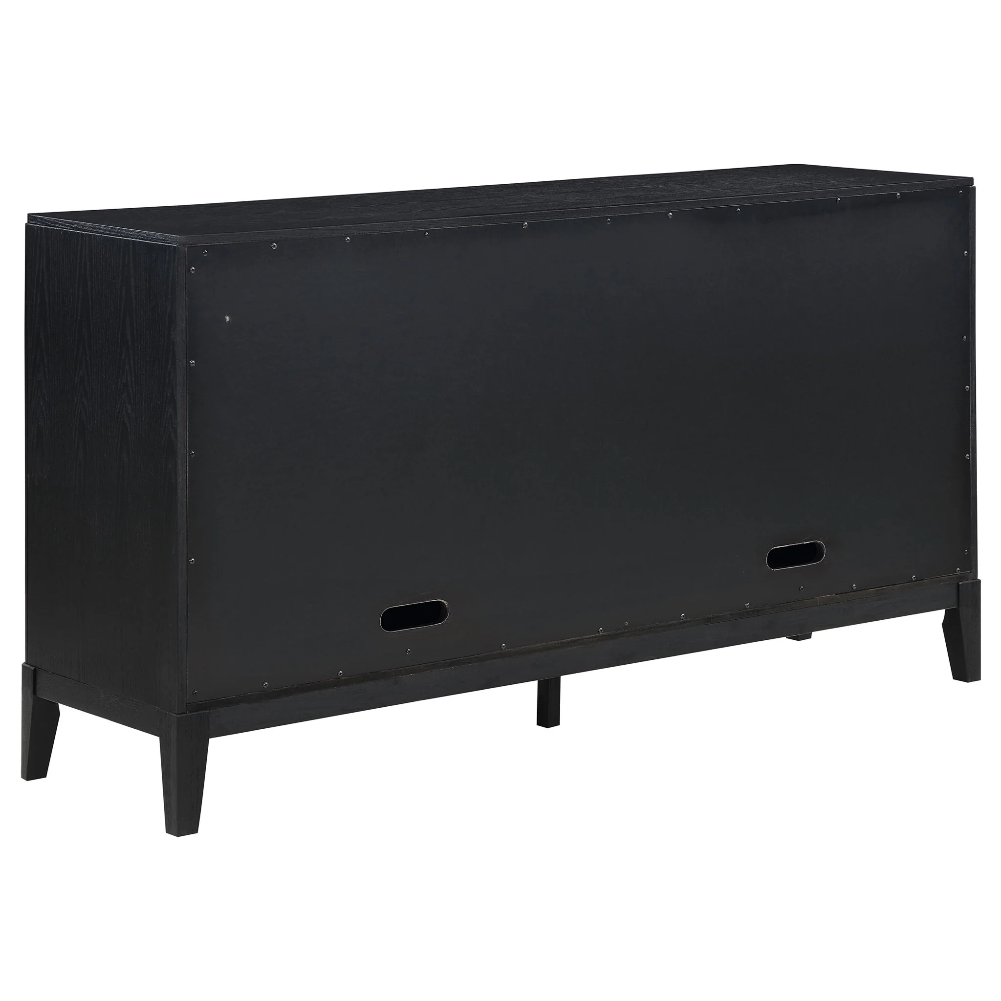 Mason - 2 Drawer Sideboard Storage Furniture - Black - Image 9