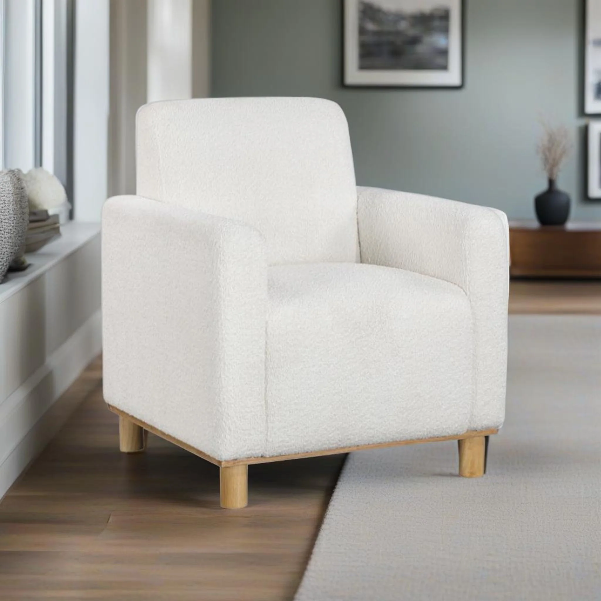 Mason - Arm Chair - White - Image 2