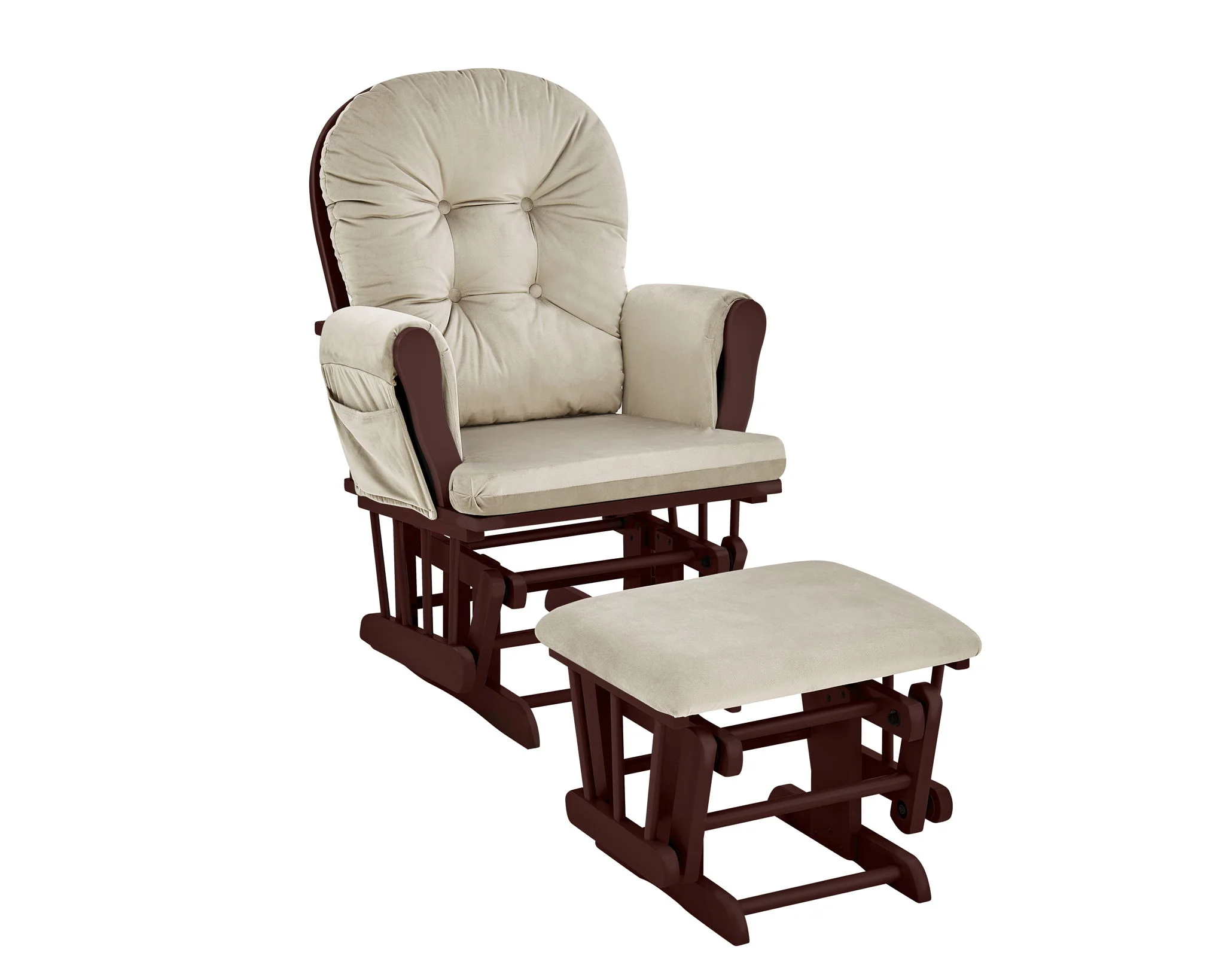 Mason - Comfortable Glider And Ottoman - Image 11