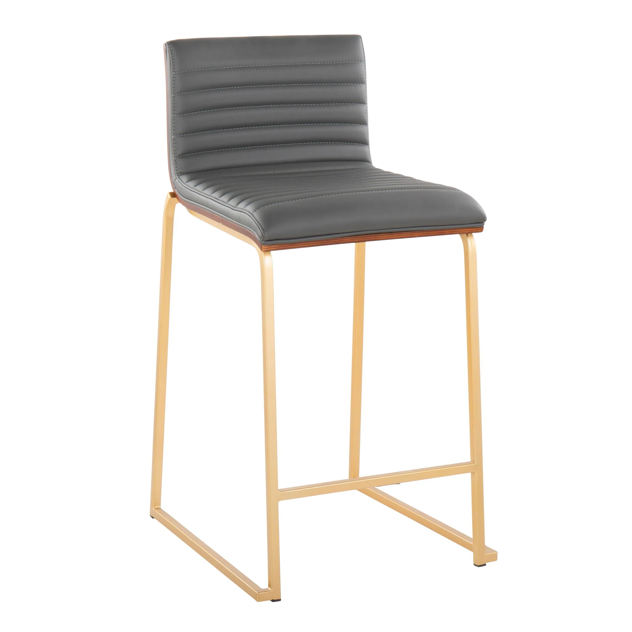 Mason Mara - Contemporary Design Fixed Height Counter Stool (Set of 2) - Image 4
