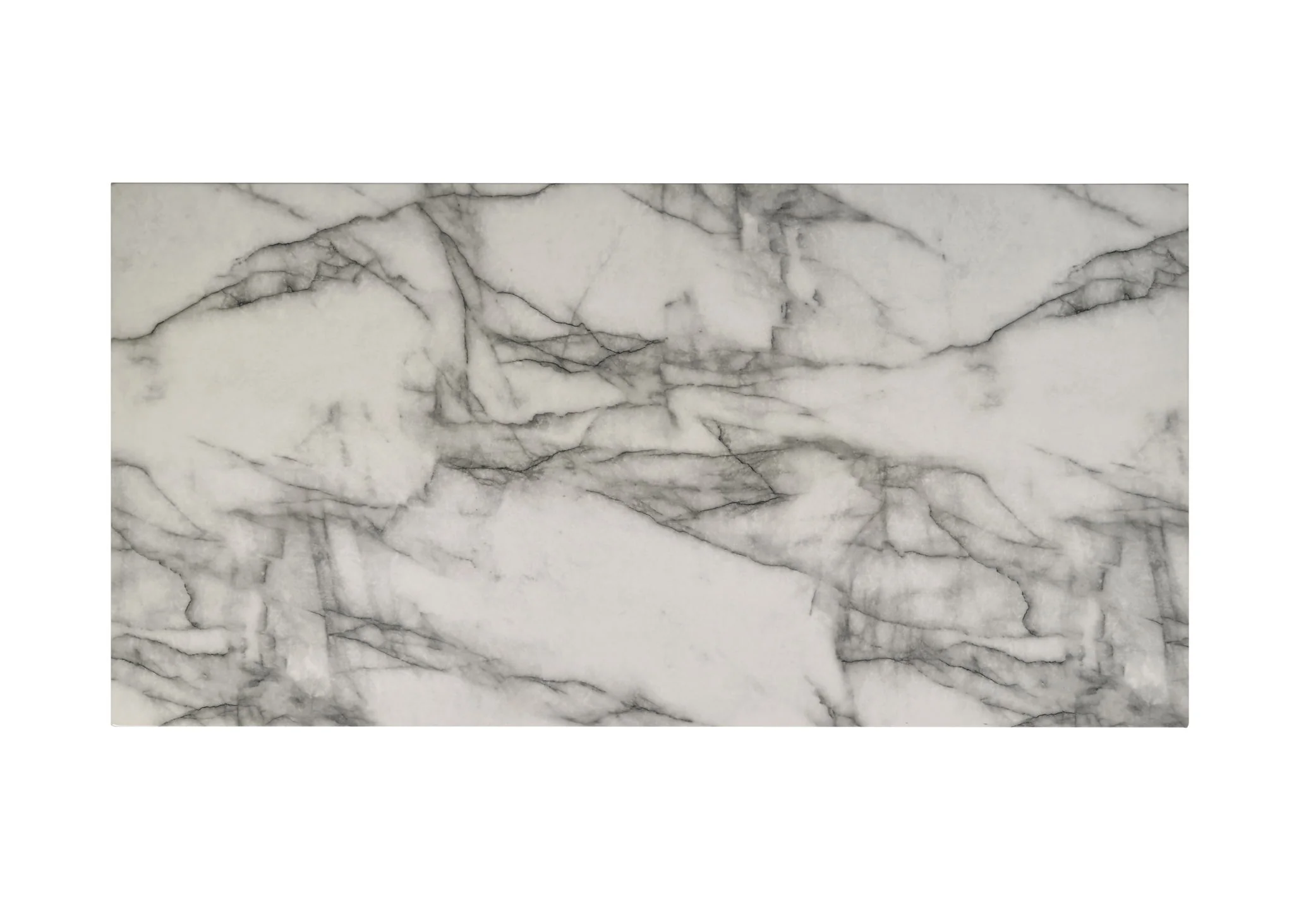 Matilda - Coffee Table With White Faux Marble Top - White - Image 3