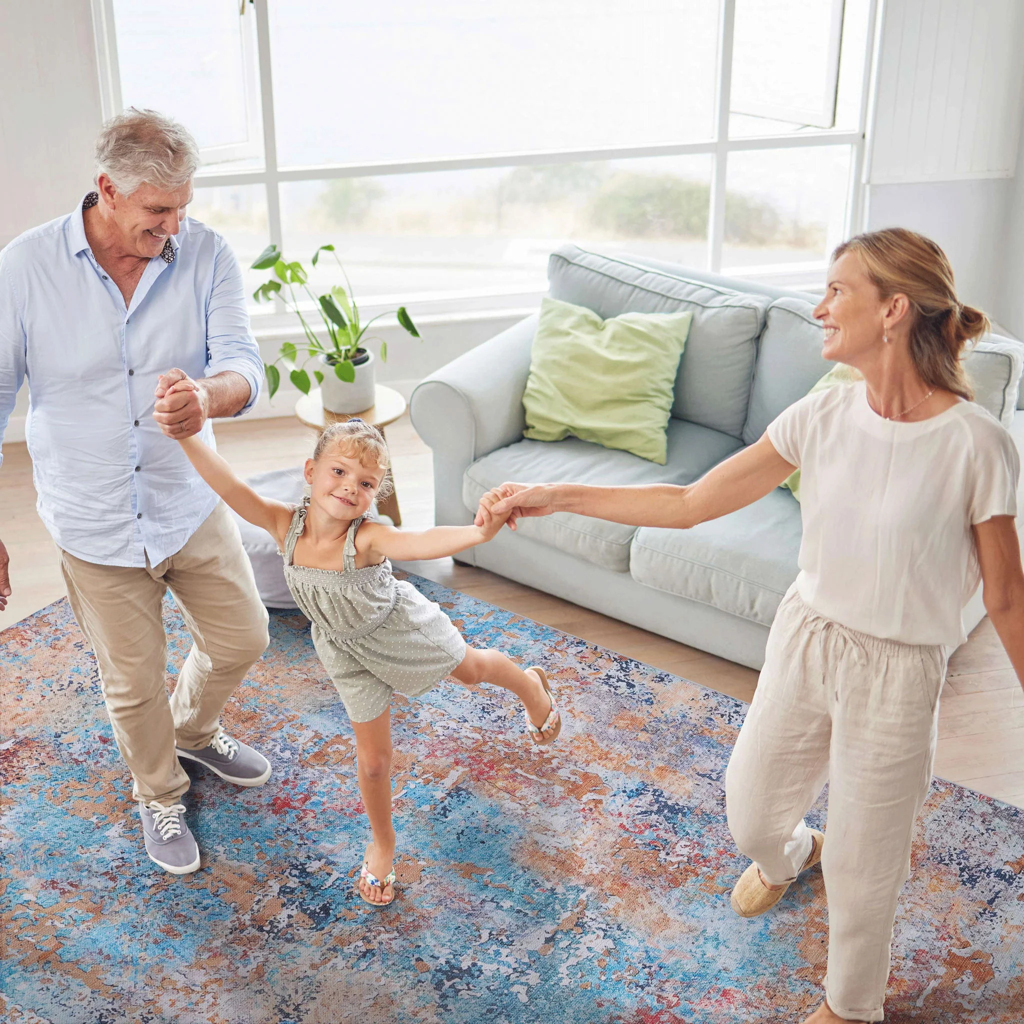 Maval - 8' X 10' Area Rug Washable - Multi - Image 5