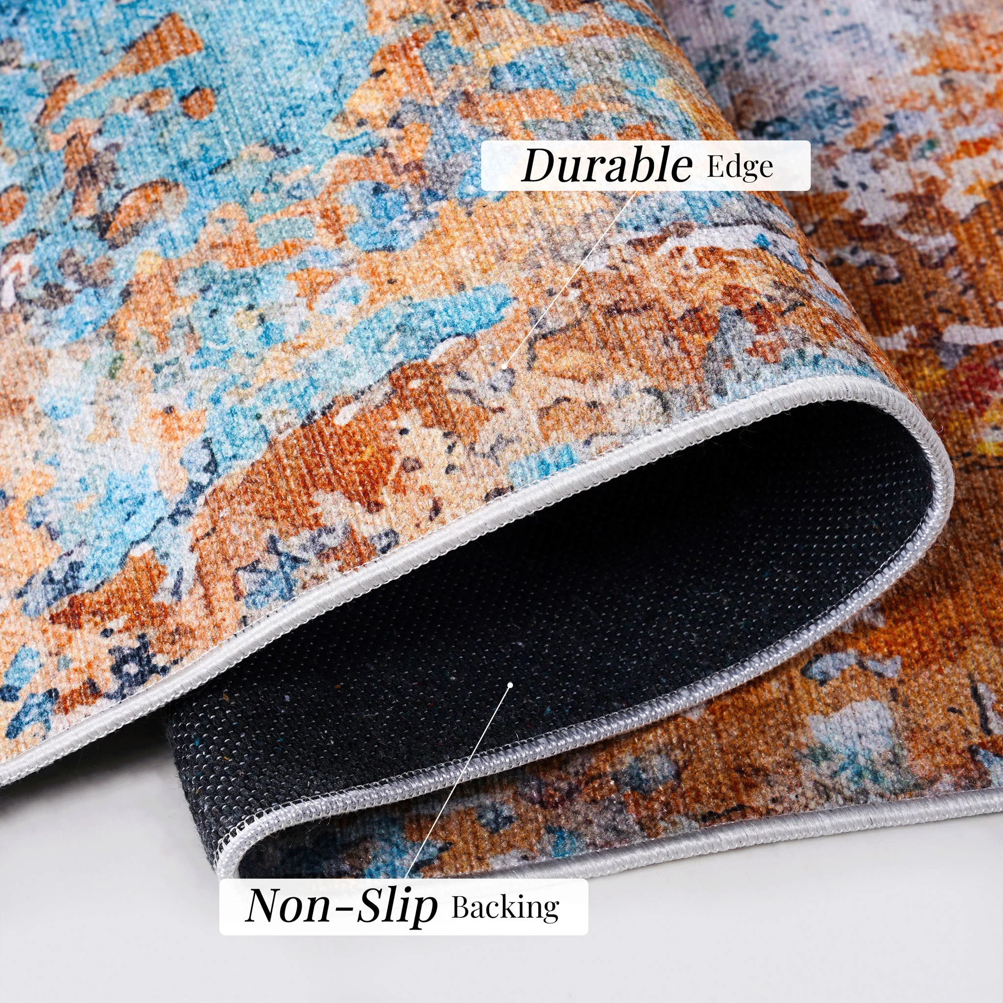 Maval - Stunning Area Rug, Washable - Image 8