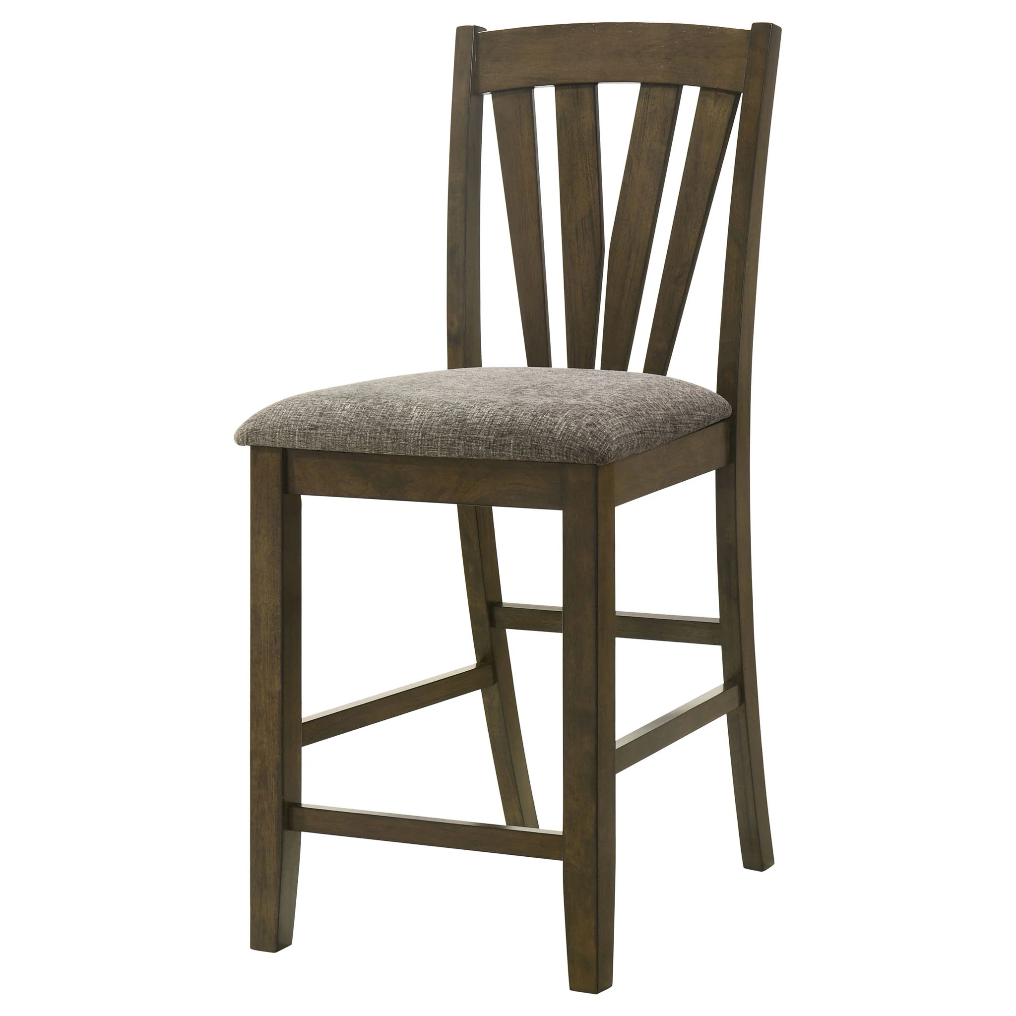 Maxine - Upholstered Counter Height Dining Side Chair (Set of 2) - Brown - Image 4