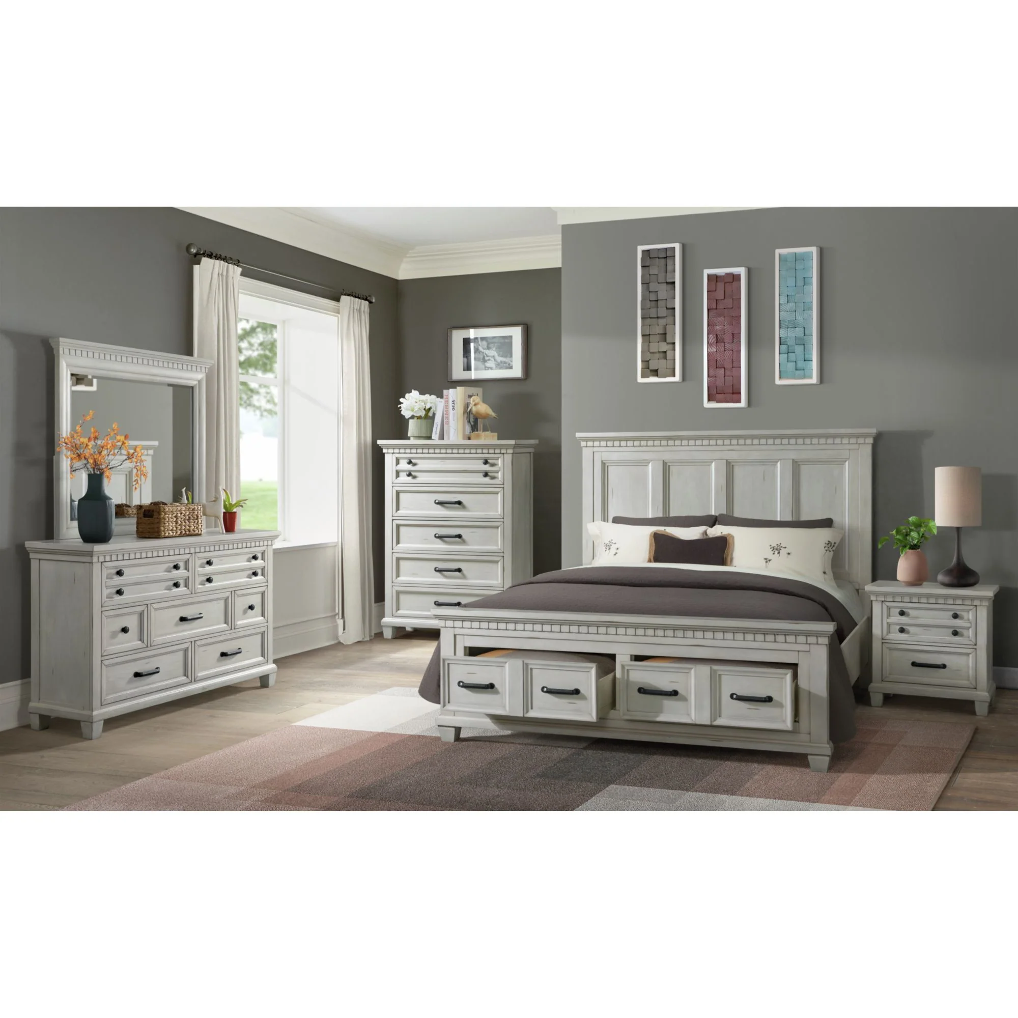 Mccoy - Dresser & Mirror Set - Image 5
