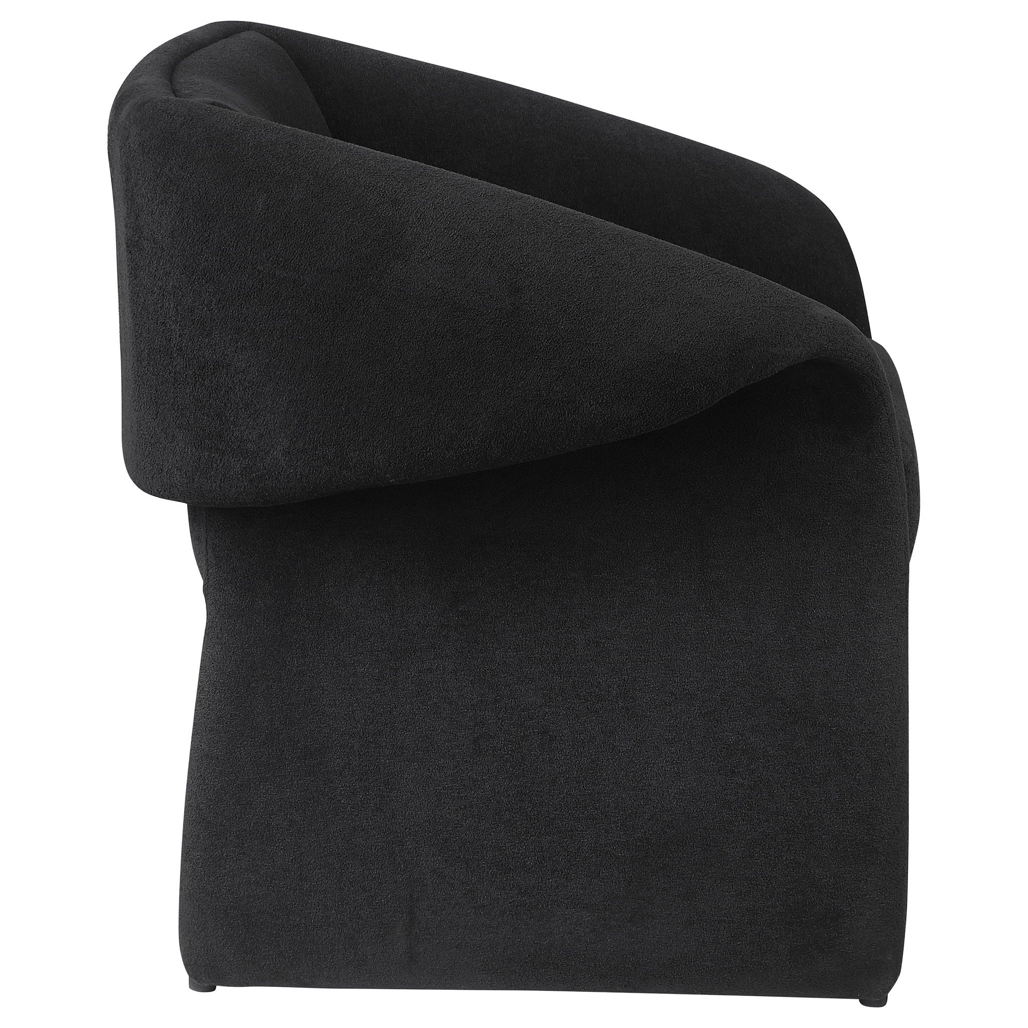 Mcdonald - Upholstered Sloped Arm Accent Chair - Black - Image 8