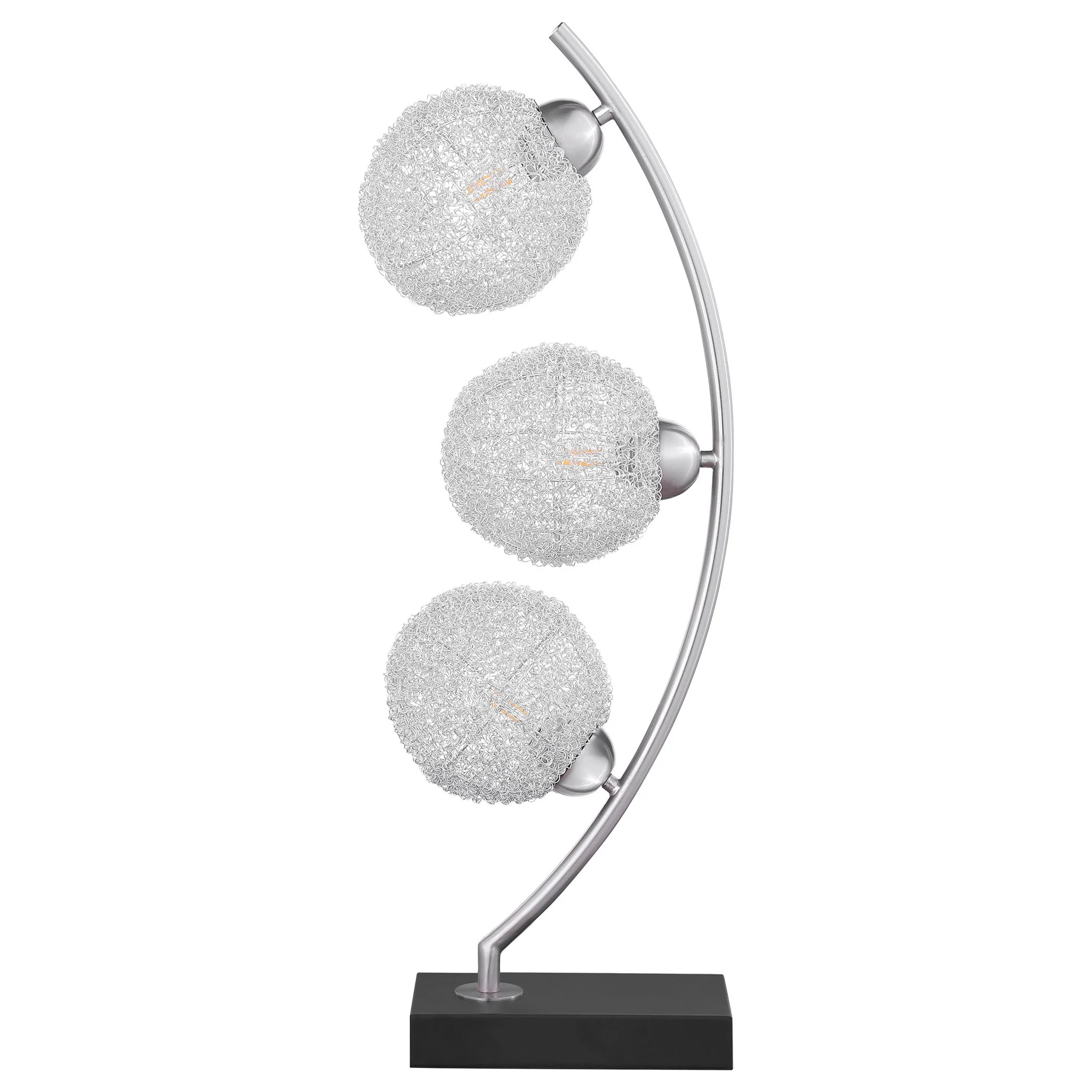 Mcdougal - Spherical Table Lamp With LED Lighting - Black - Image 4