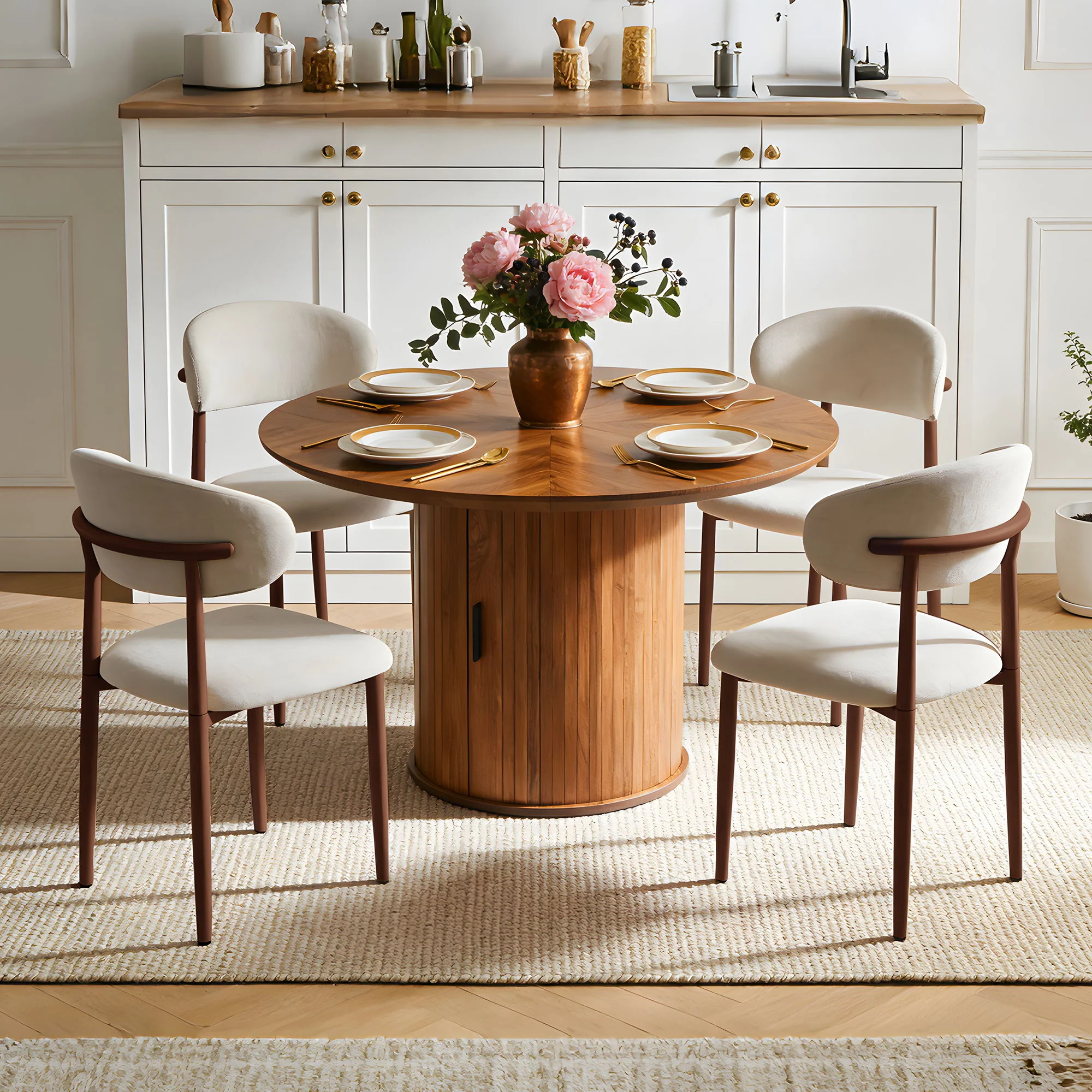 Medieval Modern Farmhouse Dining Chair - Image 5