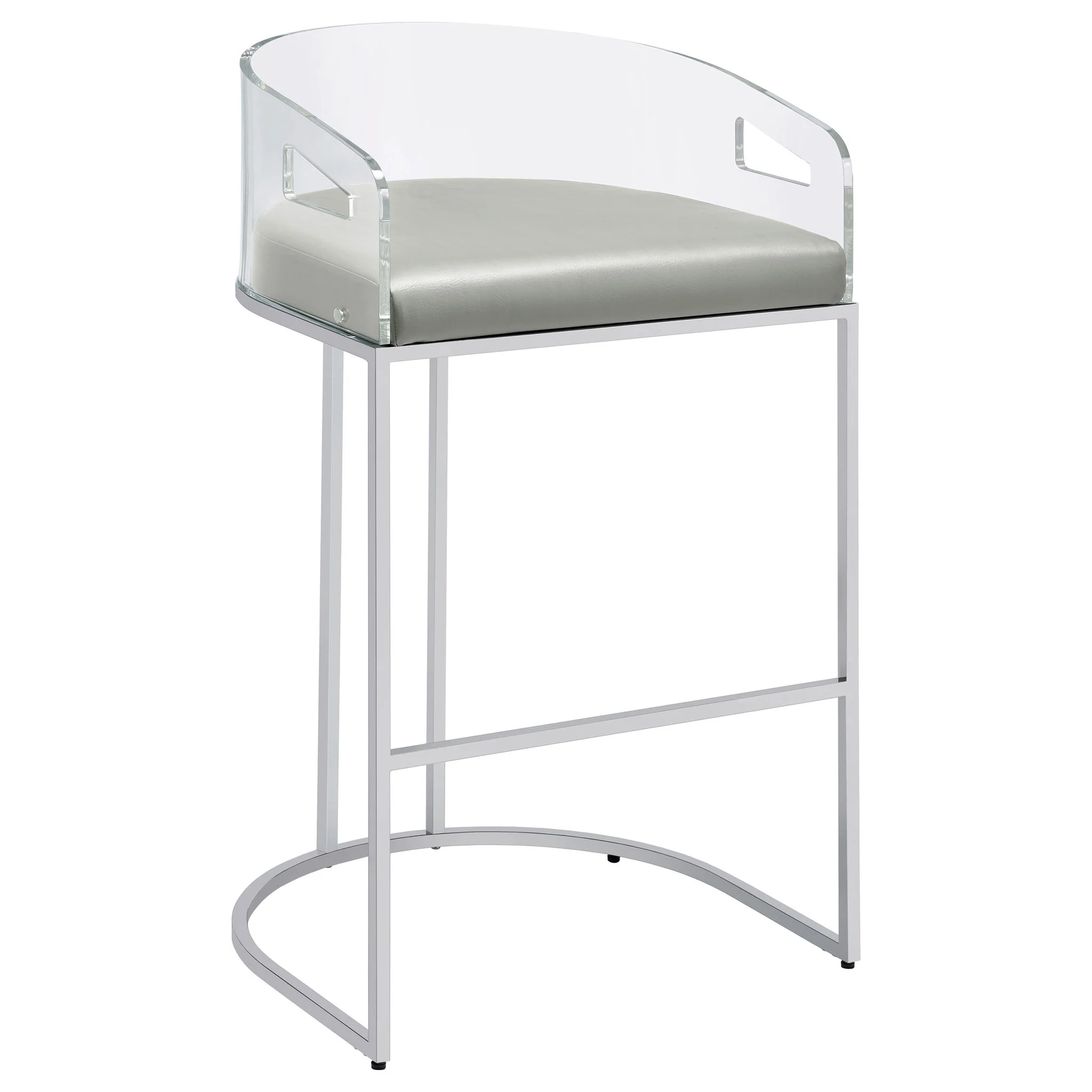 Mello - Upholstered Bar Chair (Set of 2) - Gray - Image 6