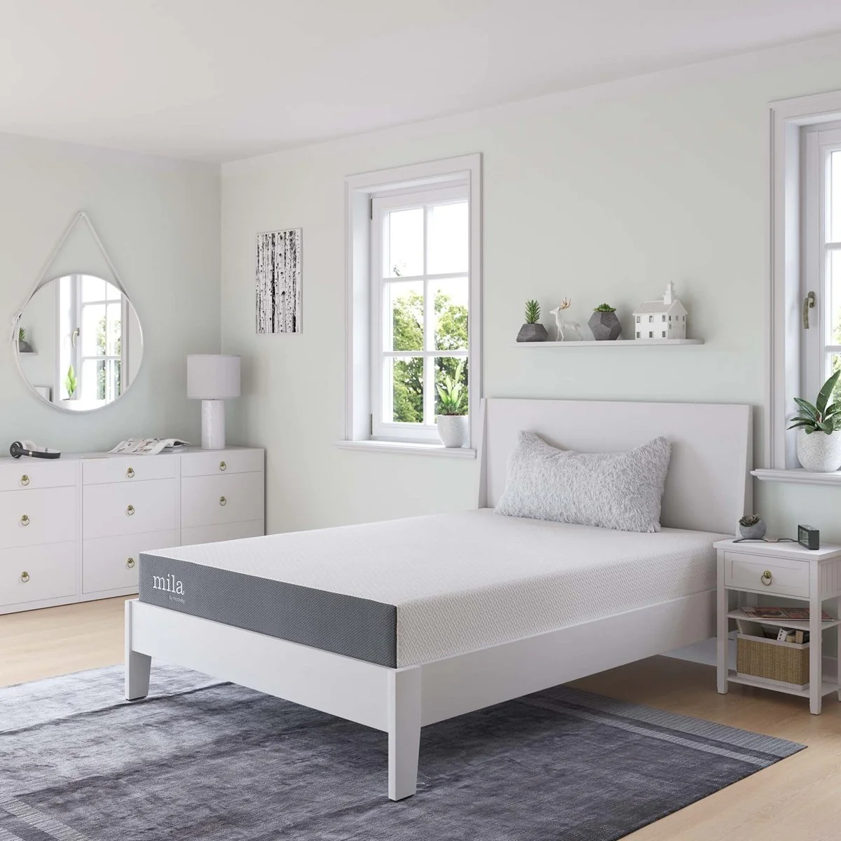 Memory Foam Mattress with Stretch Knit Cover - Image 66
