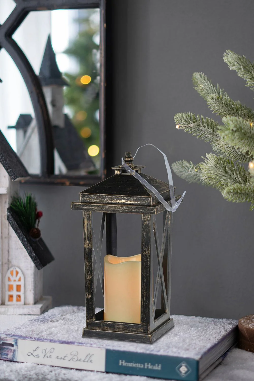 Menifee - Lantern With Led Candle (Set of 2) - Image 14